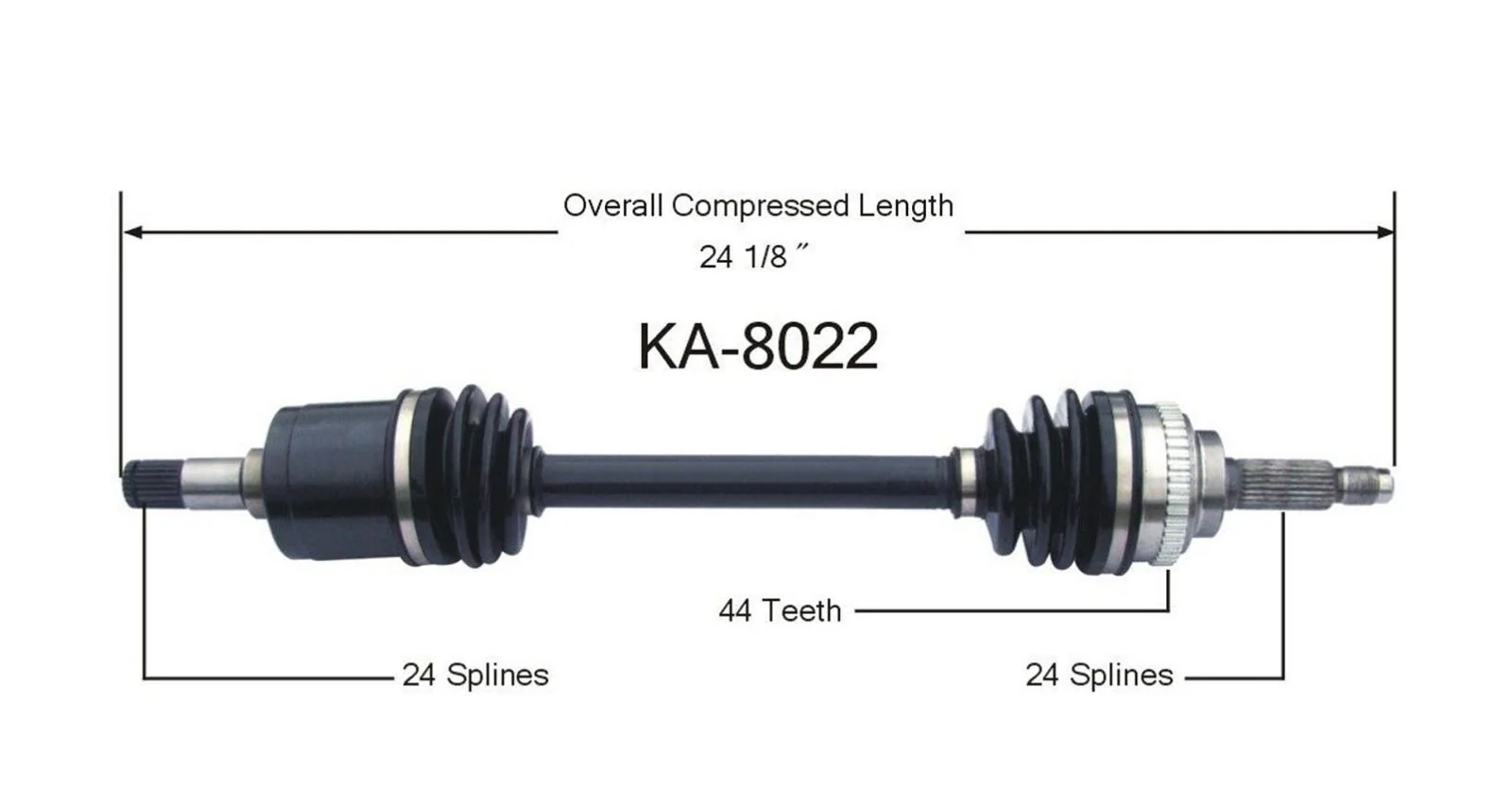 Cv Axle FIts KIA Rio 01-05 Driver Side Automatic Transmission ONLY!!!
