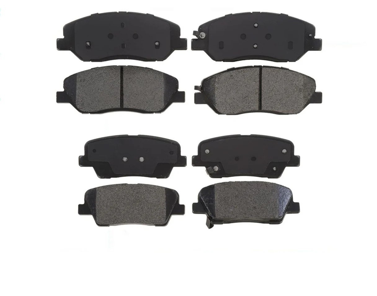 Set of Front and Rear Ceramic Brake Pads for Kia Sedona 2007-2012