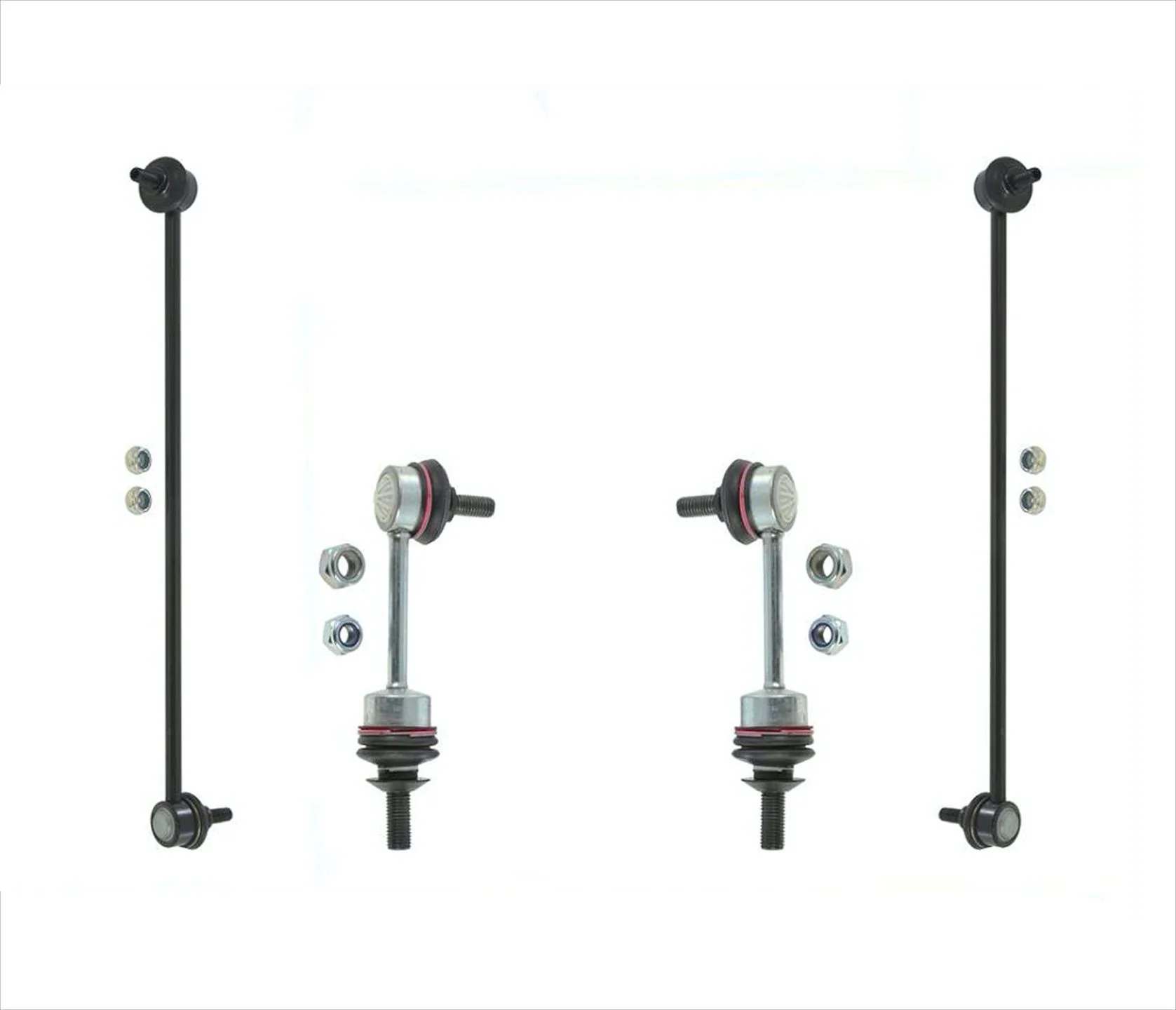 Set of Front & Rear Sway Bar Links For 525XI 528XI 530XI 535XI