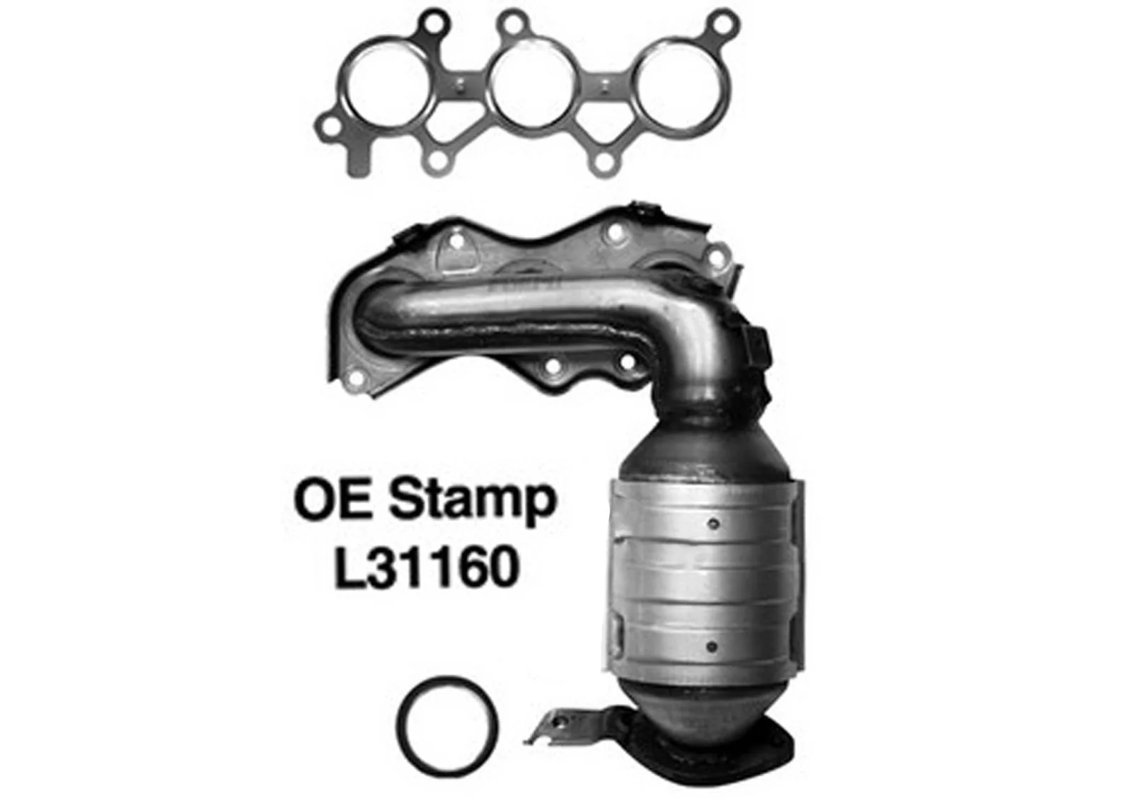 California CARB Catalytic Converter for Toyota Venza 09-12 3.5L Stamp L31160 - Image 2