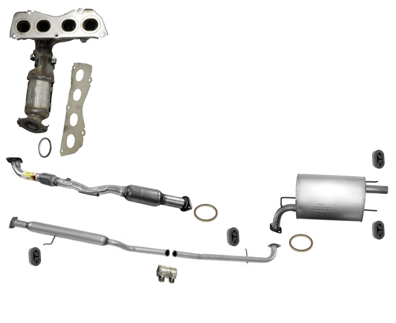 California CARB Catalytic Converters Muffler for Toyota Camry 2.5L 2010-2011
