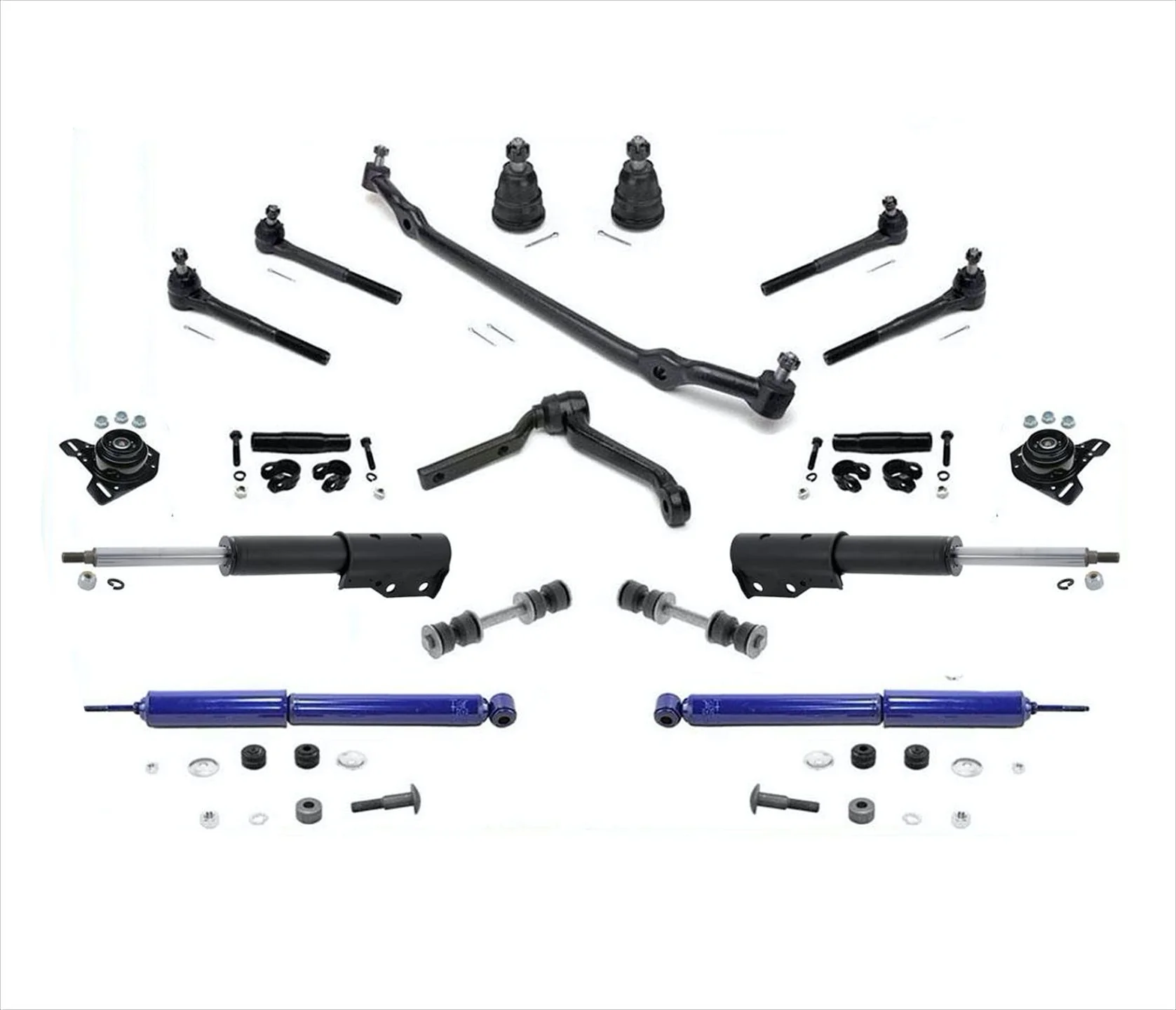 for 82-92 Chevrolet Camaro Ball Joint Tie Rod Idler Arm Center Link Struts Shock