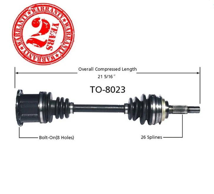 CAMRY 1983-1991 CELICA 1986-1989 Front Left or Right CV Shaft Axle