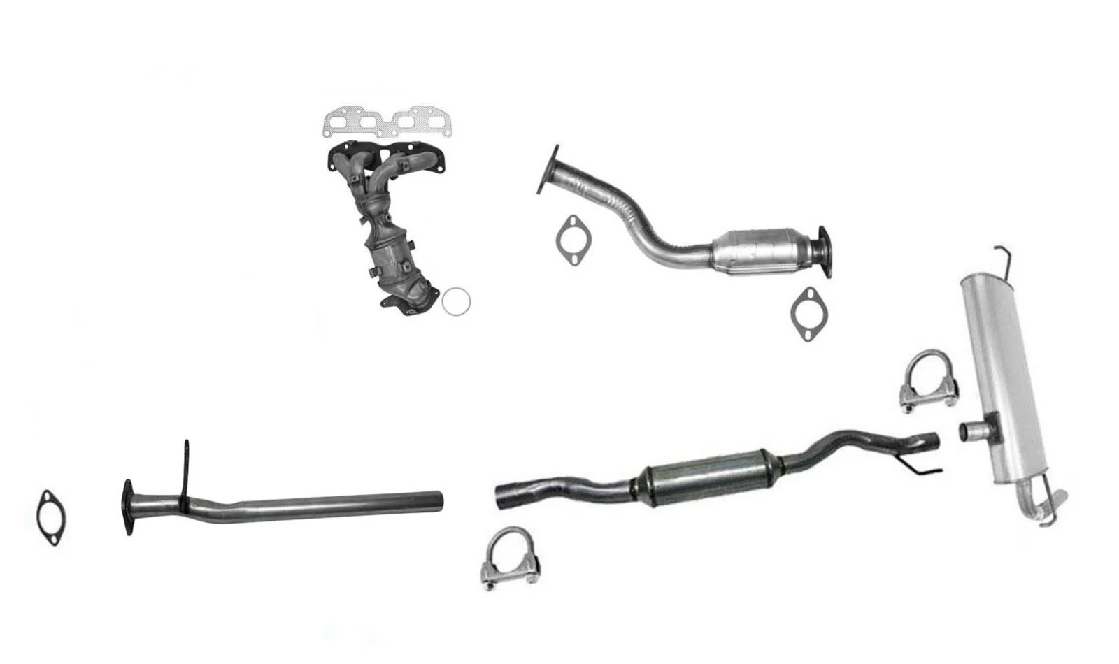 Approved California New York Catalytic Converter For Nissan Rogue 2008-2013 2.5L