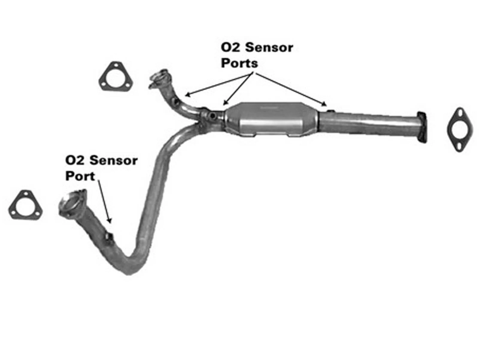 CARB Approved Catalytic Converter for K1500 Chevrolet Pick Up 1996-1998 5.0L - Image 2