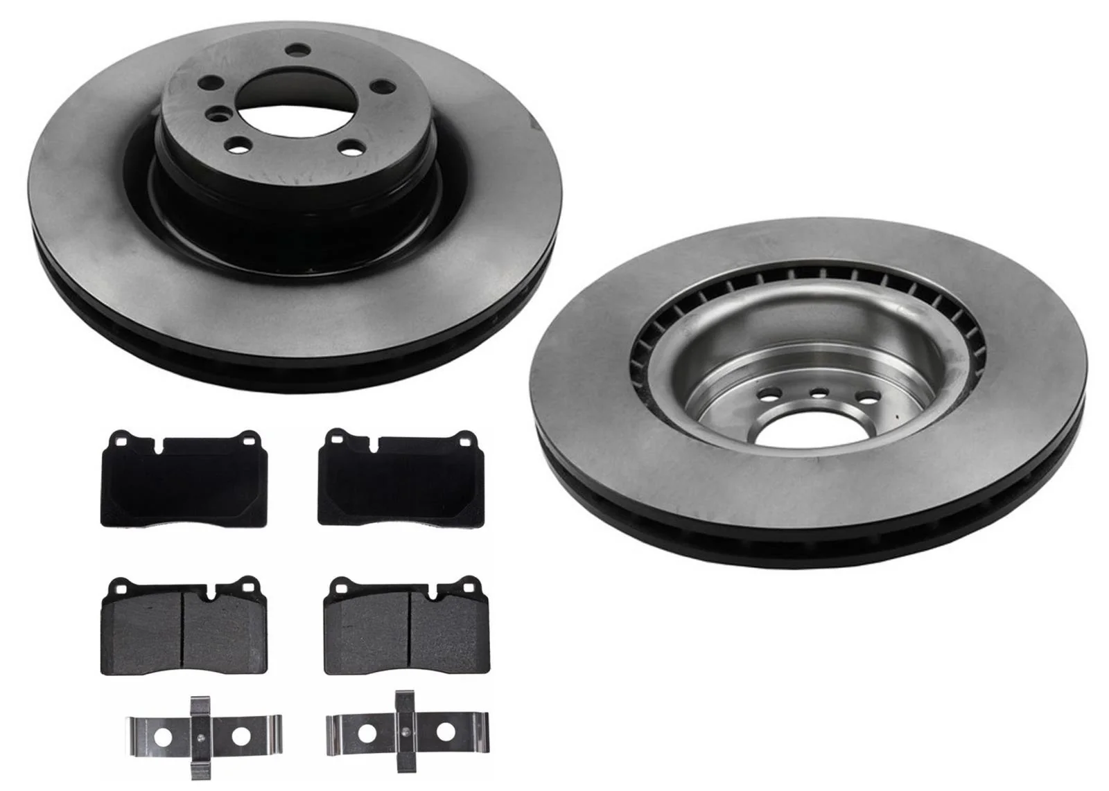 Carbon Disc Brake Rotors Pads For Land Rover Ranger Rover 10-12 5.0L HSE Natural