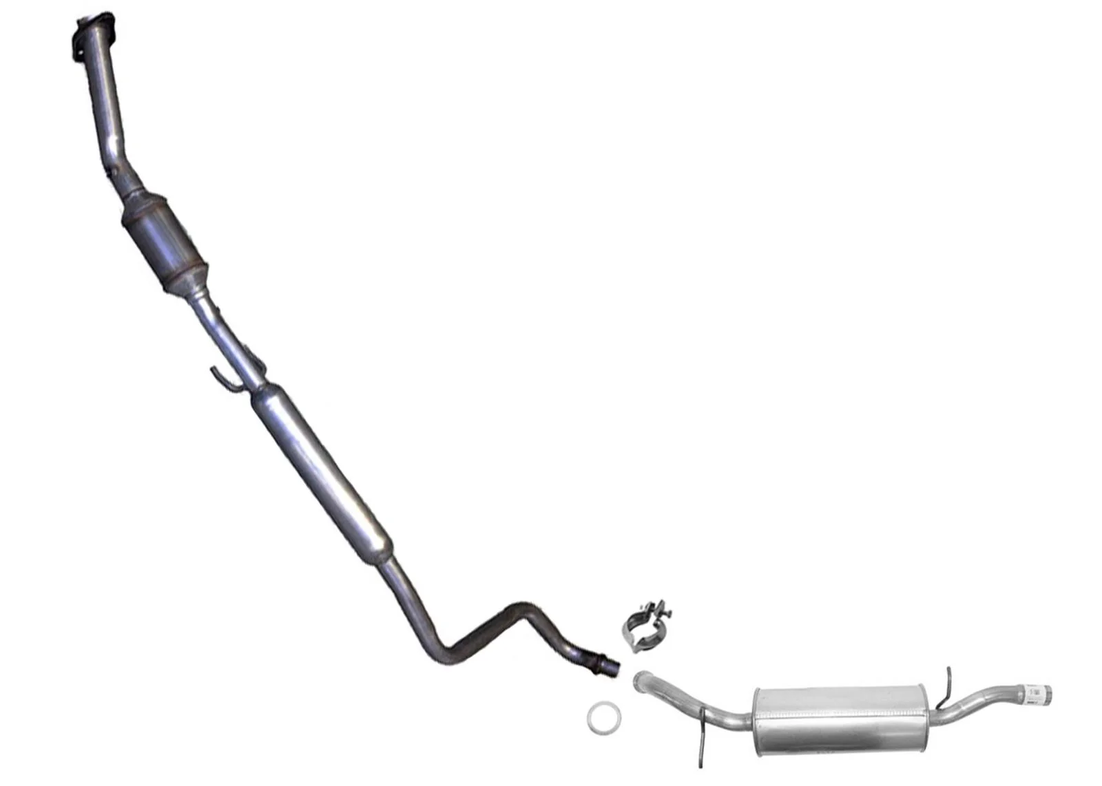 Catalytic Converter & Extension Pipe Muffler for Scion Xa 1.5L 04-06