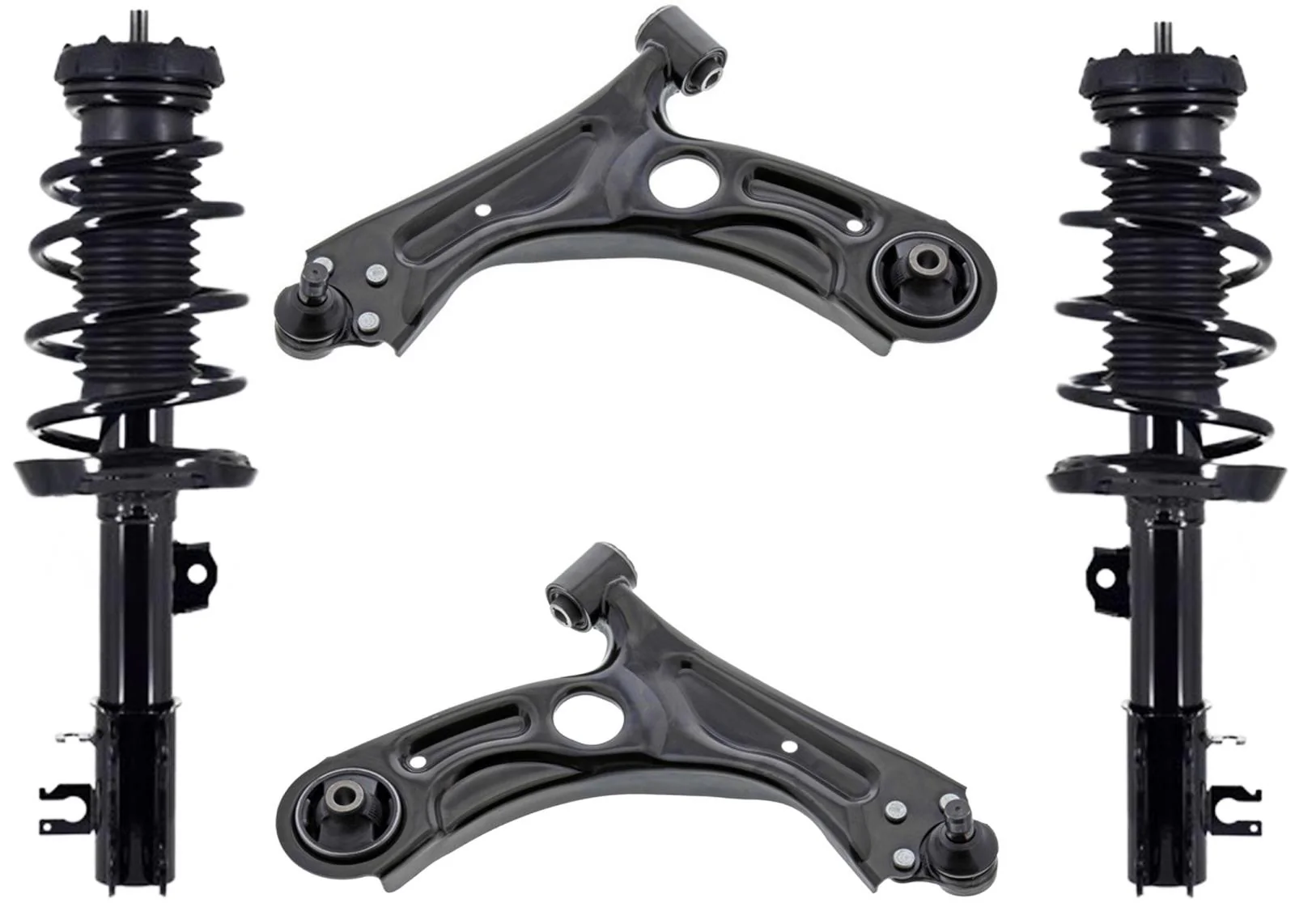 Coil Spring Struts and Control Arms & BJ Tie Rods for Chevrolet Sonic 2012-2020 - Image 2