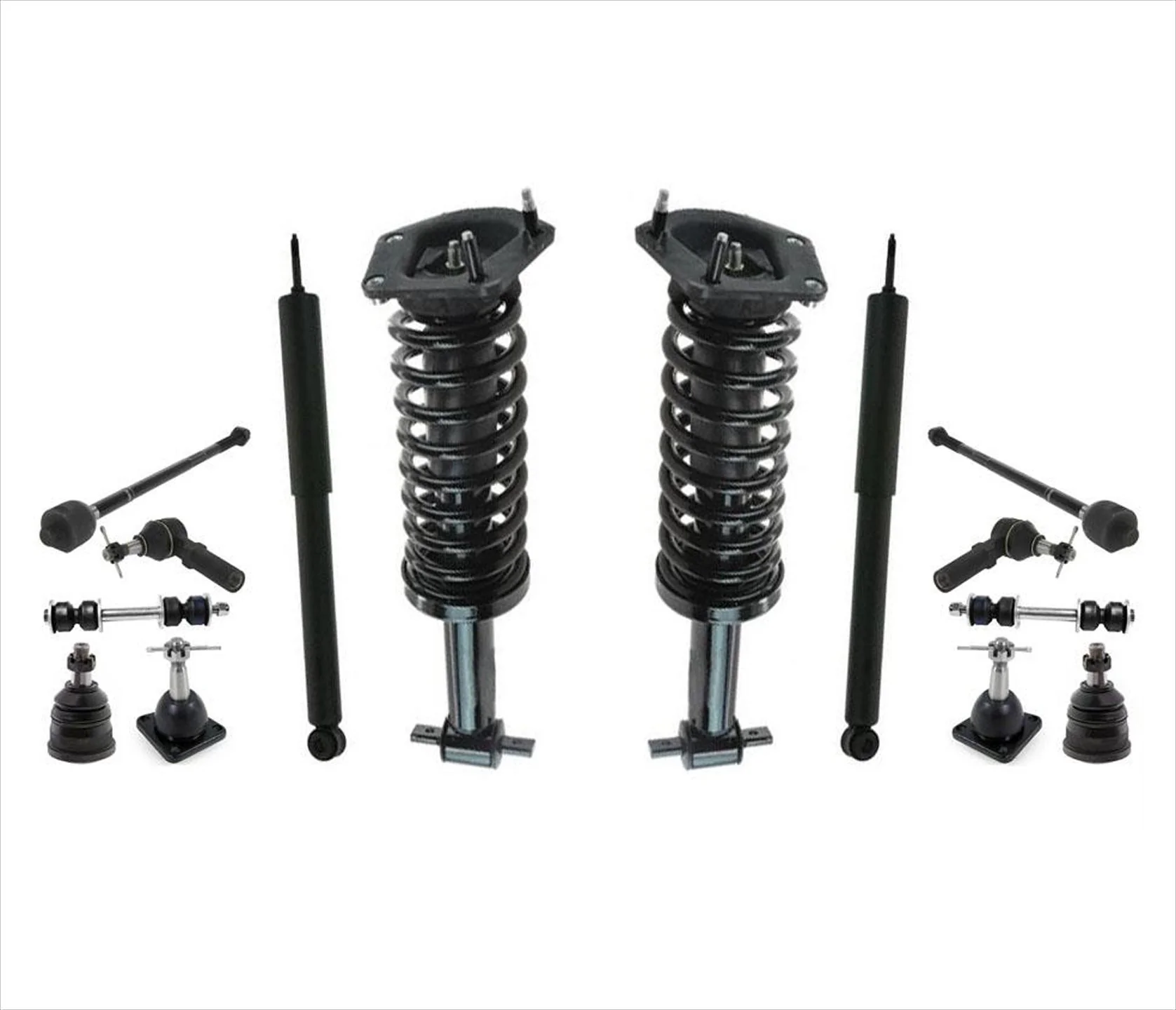 Complete Coil Spring Struts Shocks Ball Joints Chassis Kit For 93-02 Camaro 14pc