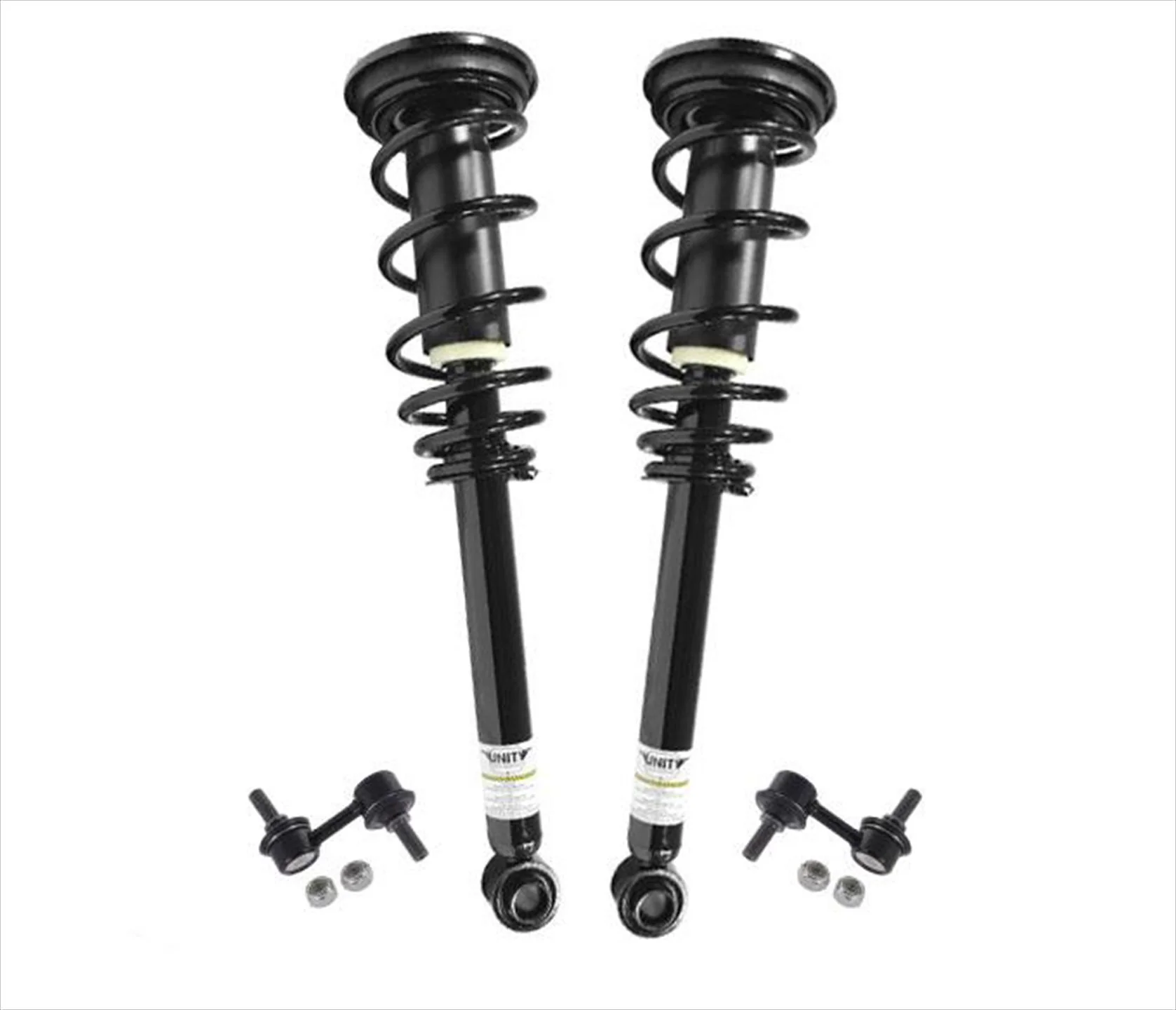 Complete Rear Coil Spring Struts Sway Bar Links For 00-05 Mitsubishi Eclipse 4pc