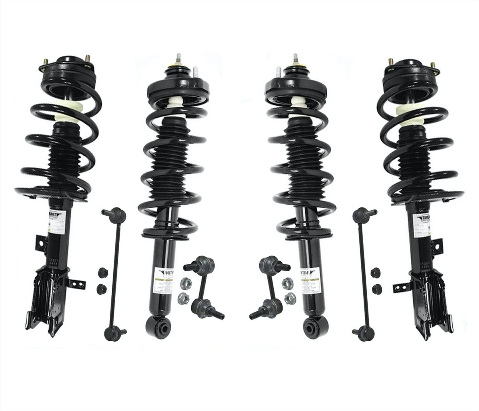 Complete Strut & Sway Bar Links Front Wheel Drive for Dodge Journey 2011-19 3.6L