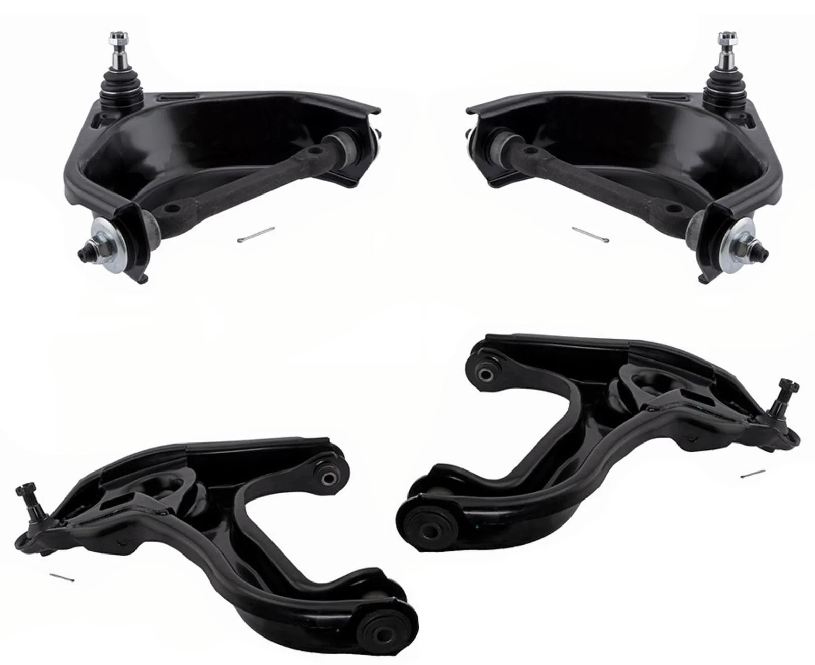 Control Arms Ball Joints 4pc For Dodge Ram 2500 Rear Wheel Drive Pick Up 94-99