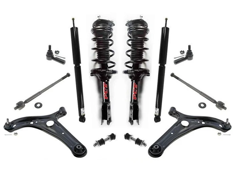 Control Arms Complete Coil Spring Struts Shocks for Scion Xa Xb 12pc 2004-2006