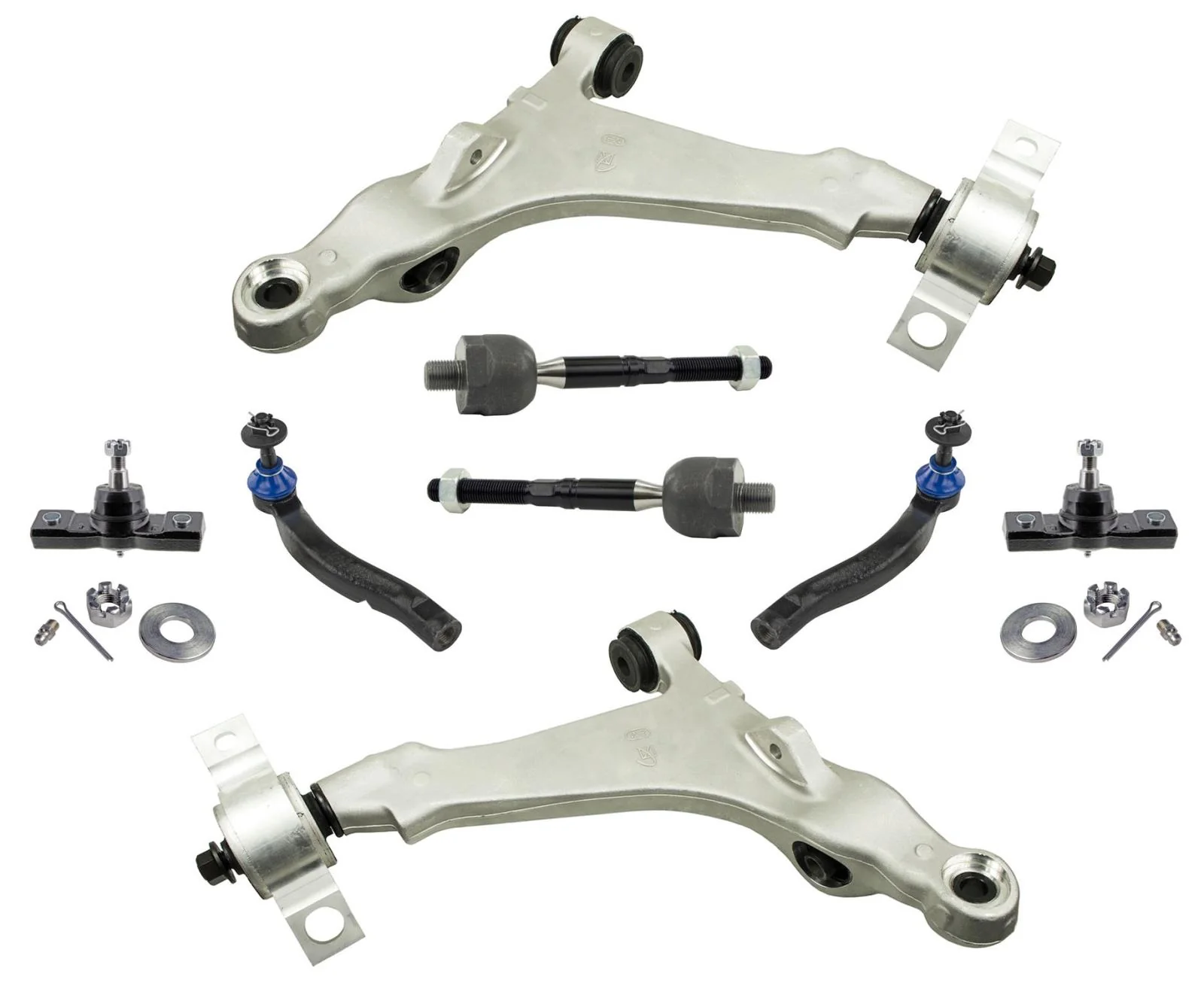Control Arms Tie Rods & Ball Joints For Lexus IS300 Sedan 16-20 All Wheel Drive