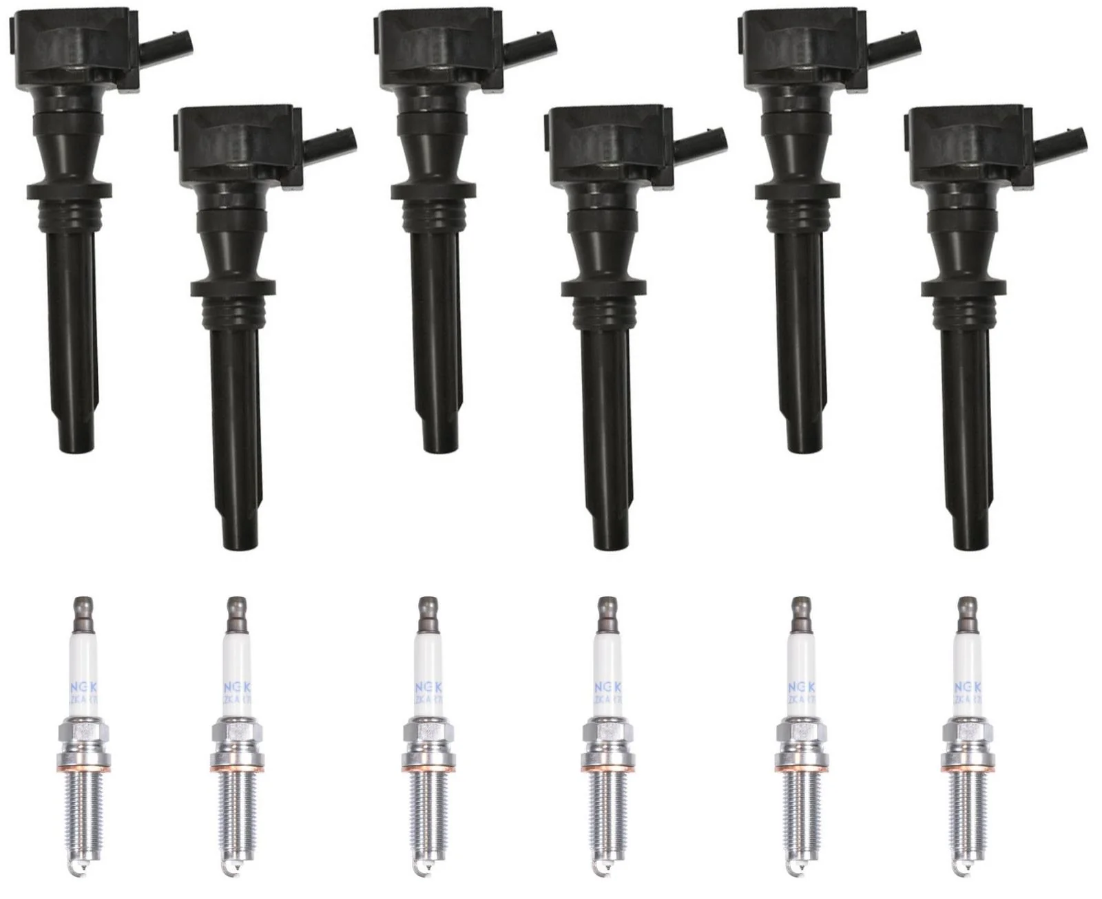 Direct Ignition Coil & Laser Iridium Spark Plugs For Range Rover 3.0L 2014-2019