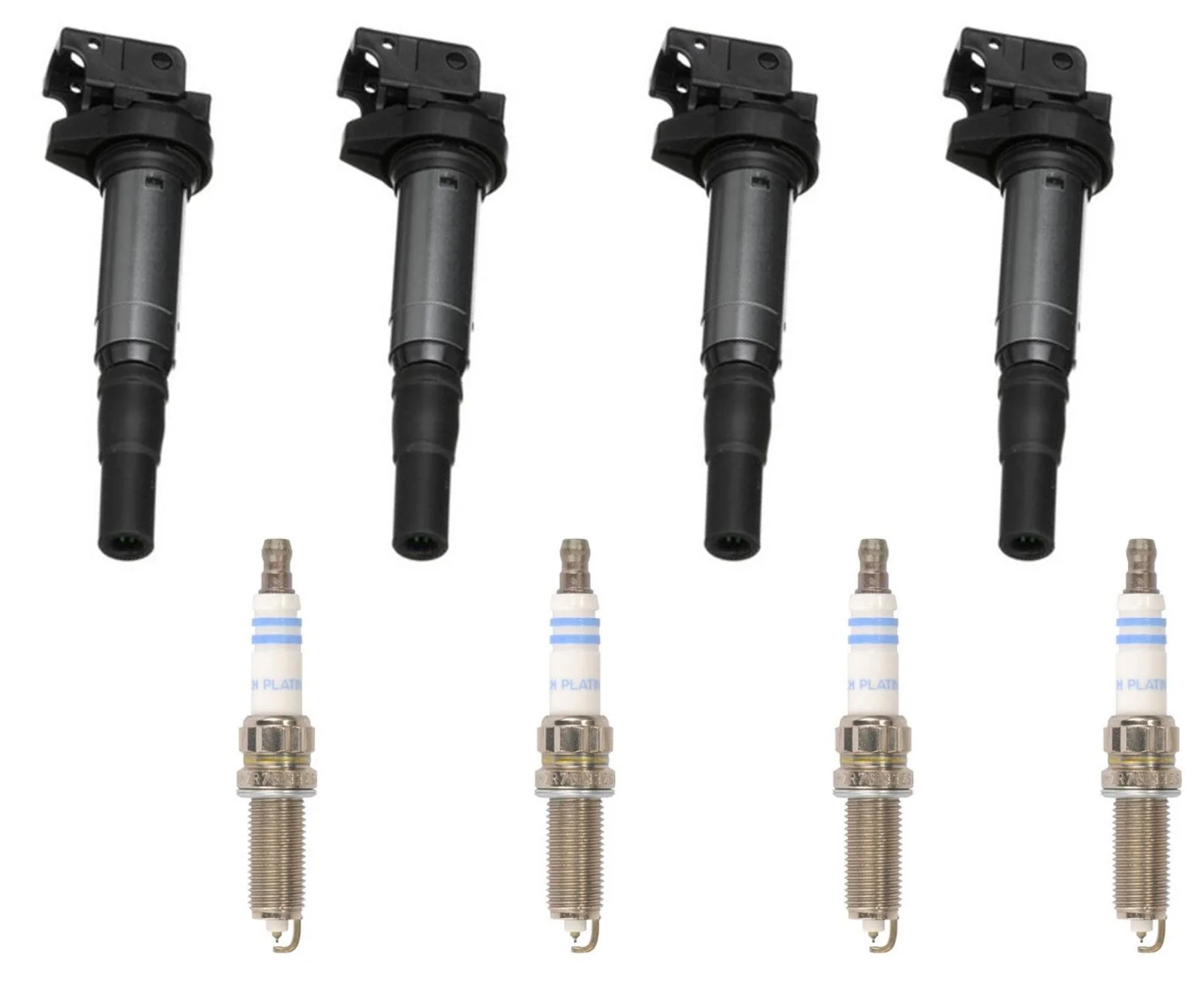 Direct Igntion Coils & Platinum Spark Plugs For Mini Cooper 07-2015 1.6L Turbo