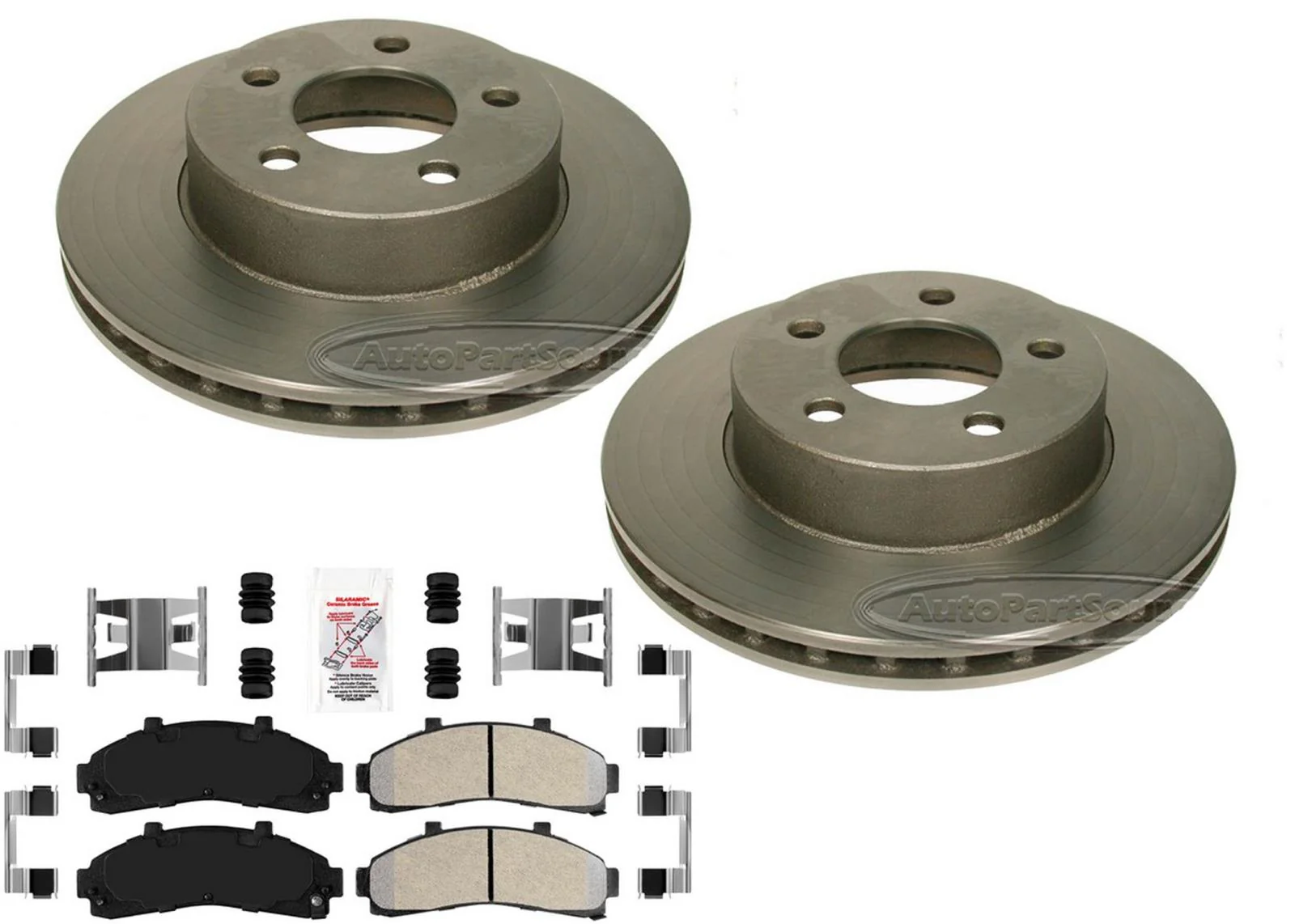 Disc Brake Rotors Brake Pads For Ford Ranger 1998-2002 4x4 4 Wheel Drive