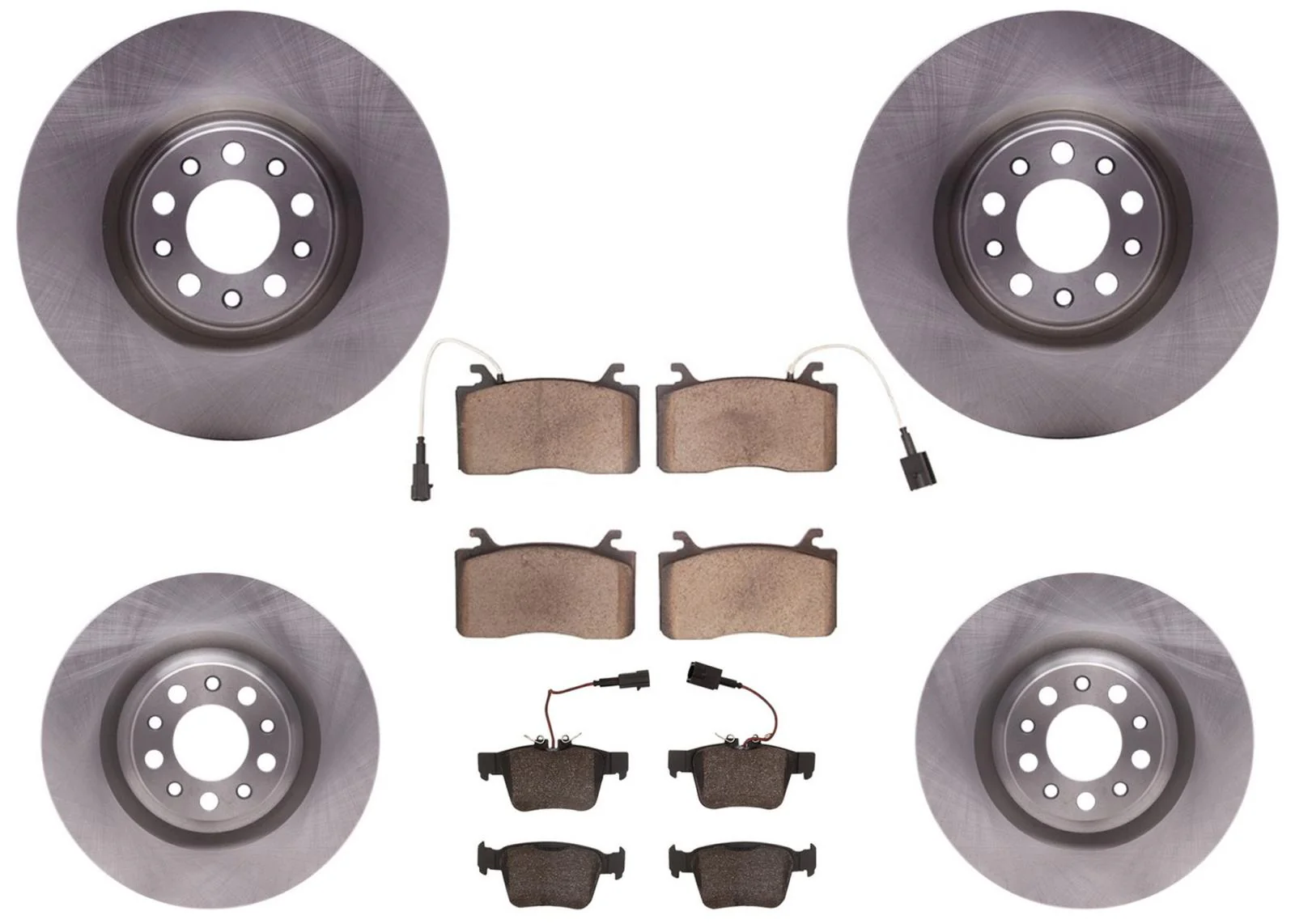 Disc Brake Rotors Brake Pads Sensors for Alfa Romeo Giulia 17-25 Stelvio 2.0L