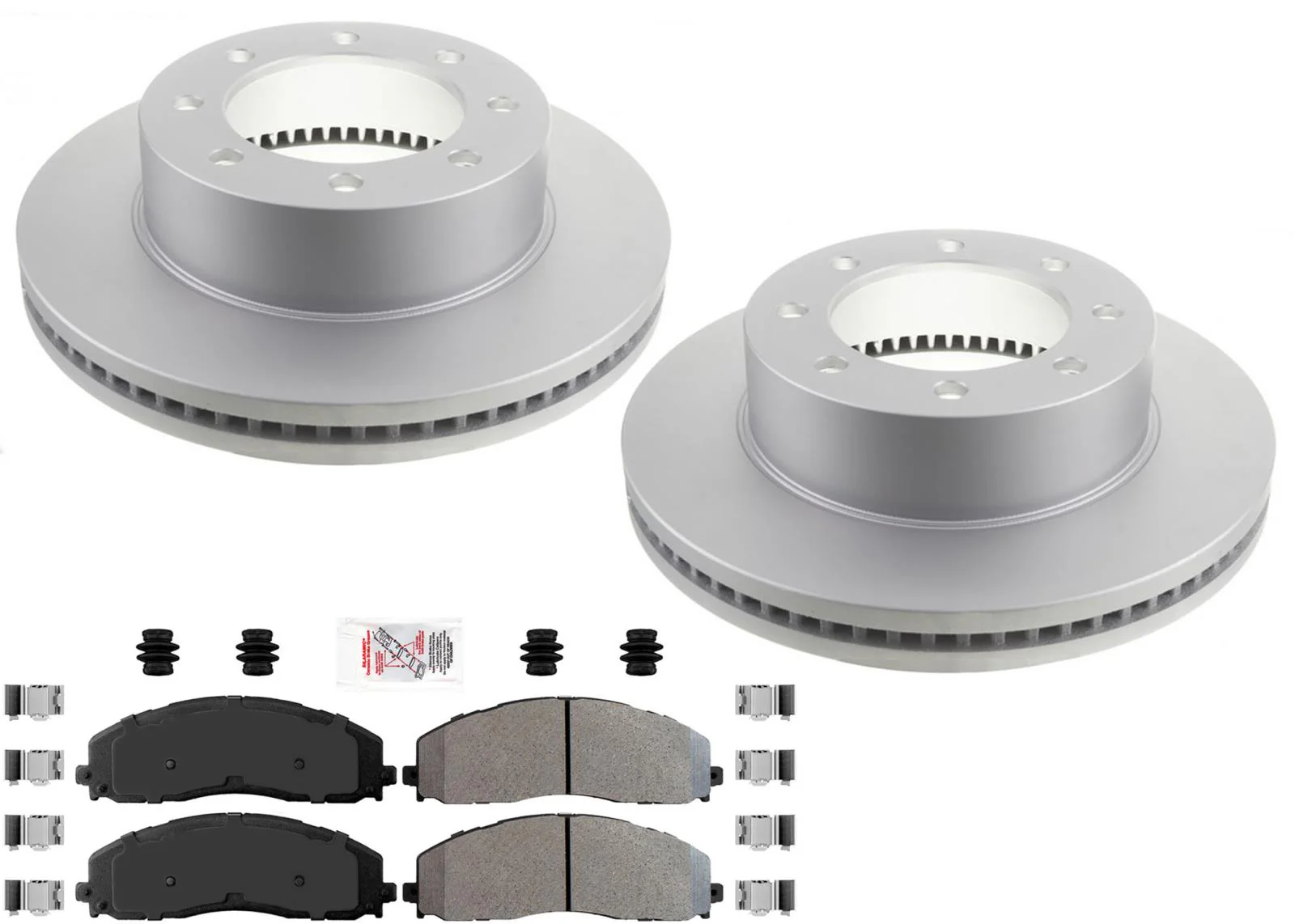 Disc Brake Rotors Fleet Brake Pads For Ford F250 Super Duty 2013-2022 4x4Models