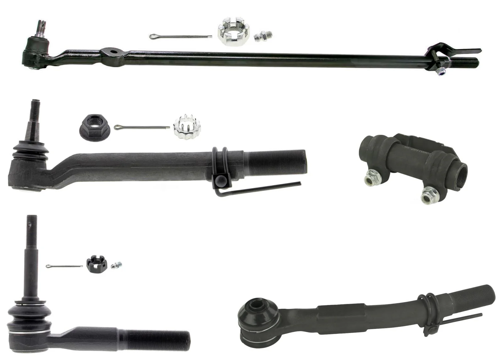 Drag Link Tie Rod Ends for Ford F450 Super Duty 05 2006 2007 2008 2009 2010 4x4