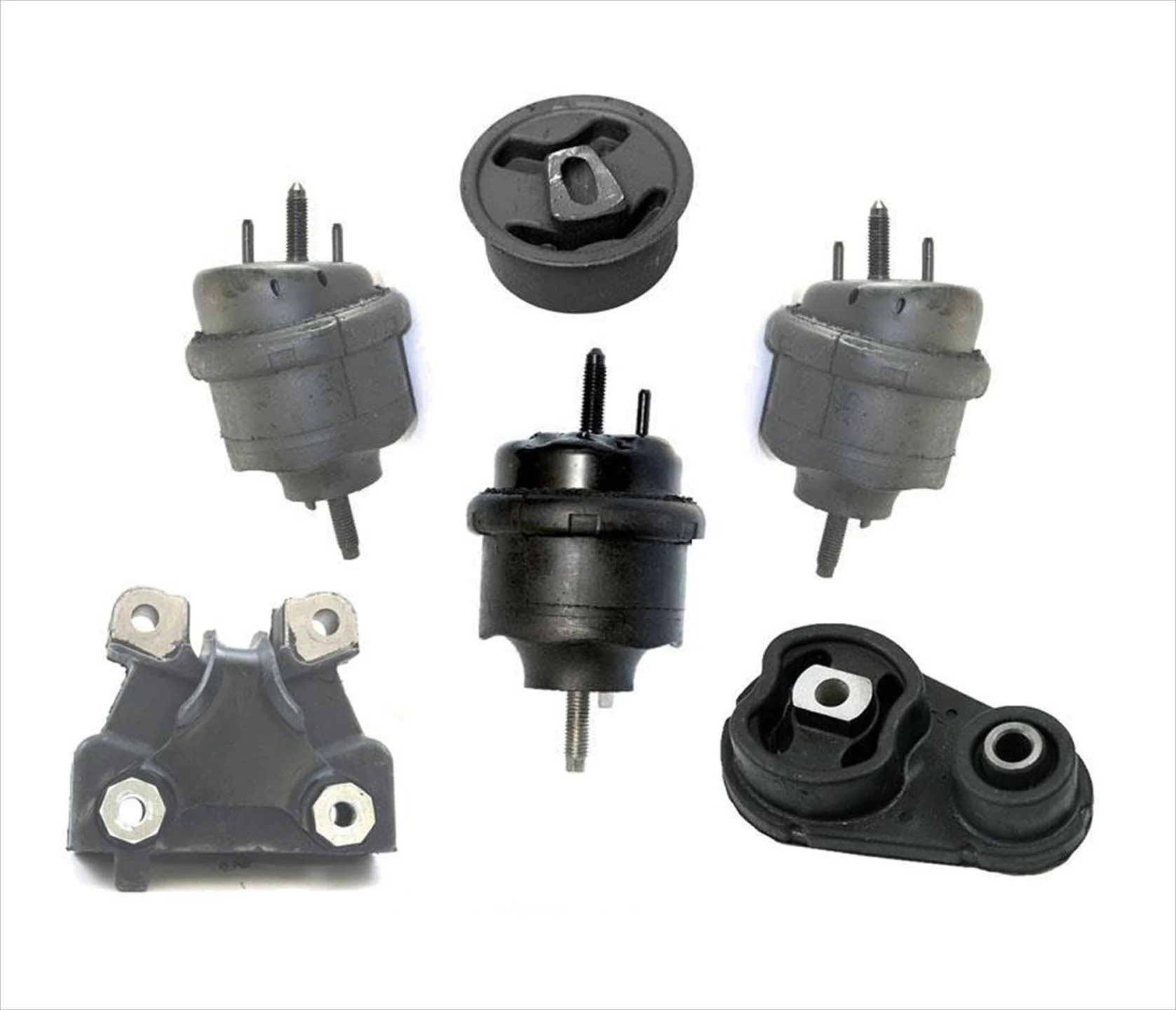 Engine Motor Roll Bracket Bushing Trans Mount  05-07 For Ford Five Hundred 6pc