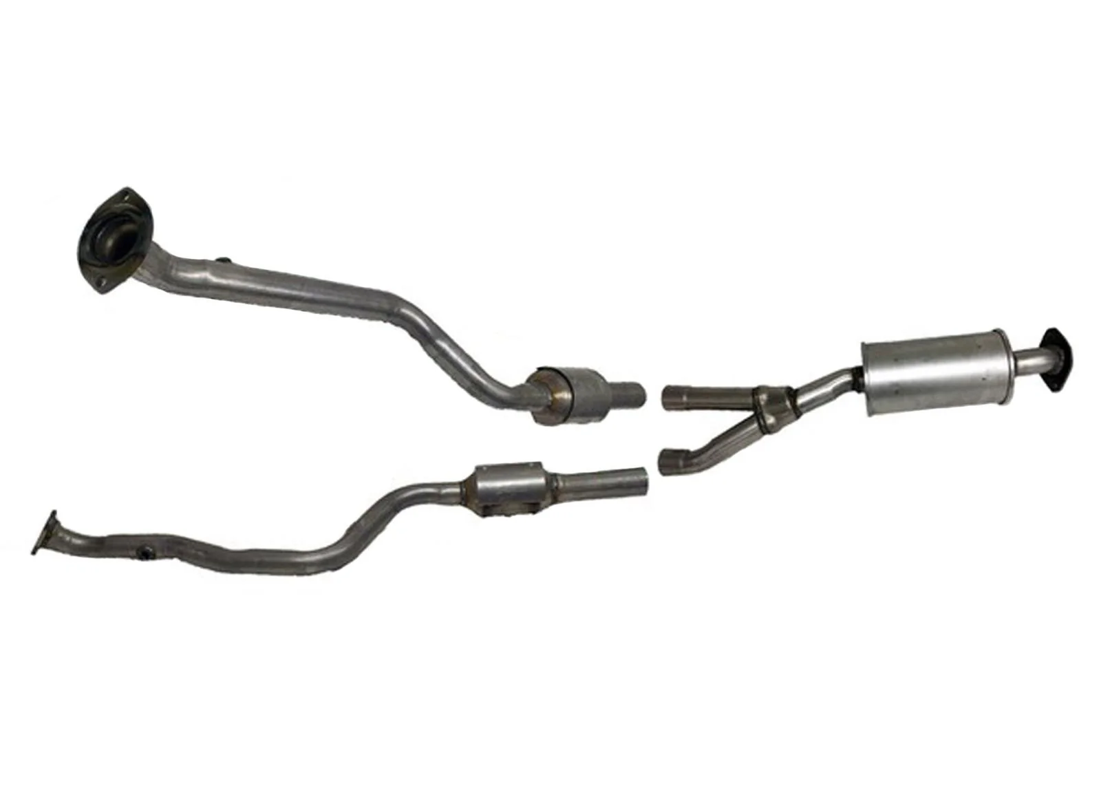 Engine Pipes Catalytic Converters Middle Muffler For 2006-2012 IS250 AWD 2.5L