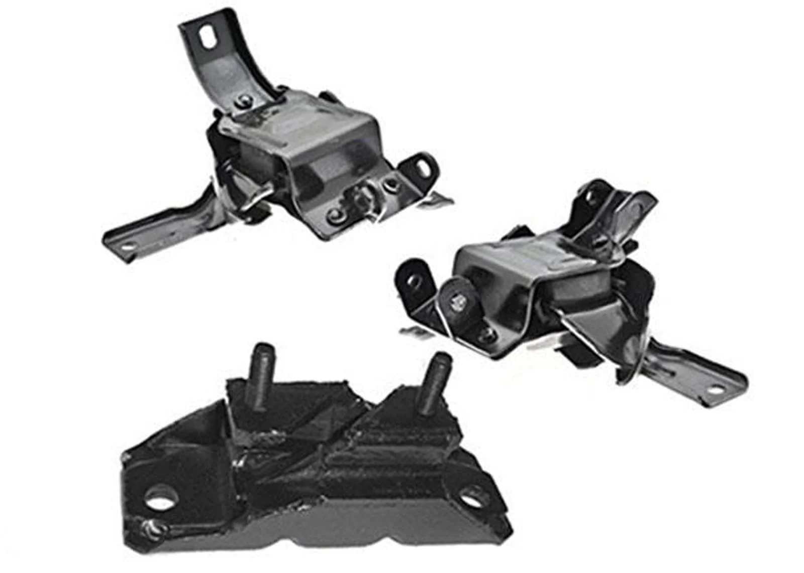Engine Transmission Mount 3pc Kit All for Lincoln Town Car 1998-2002