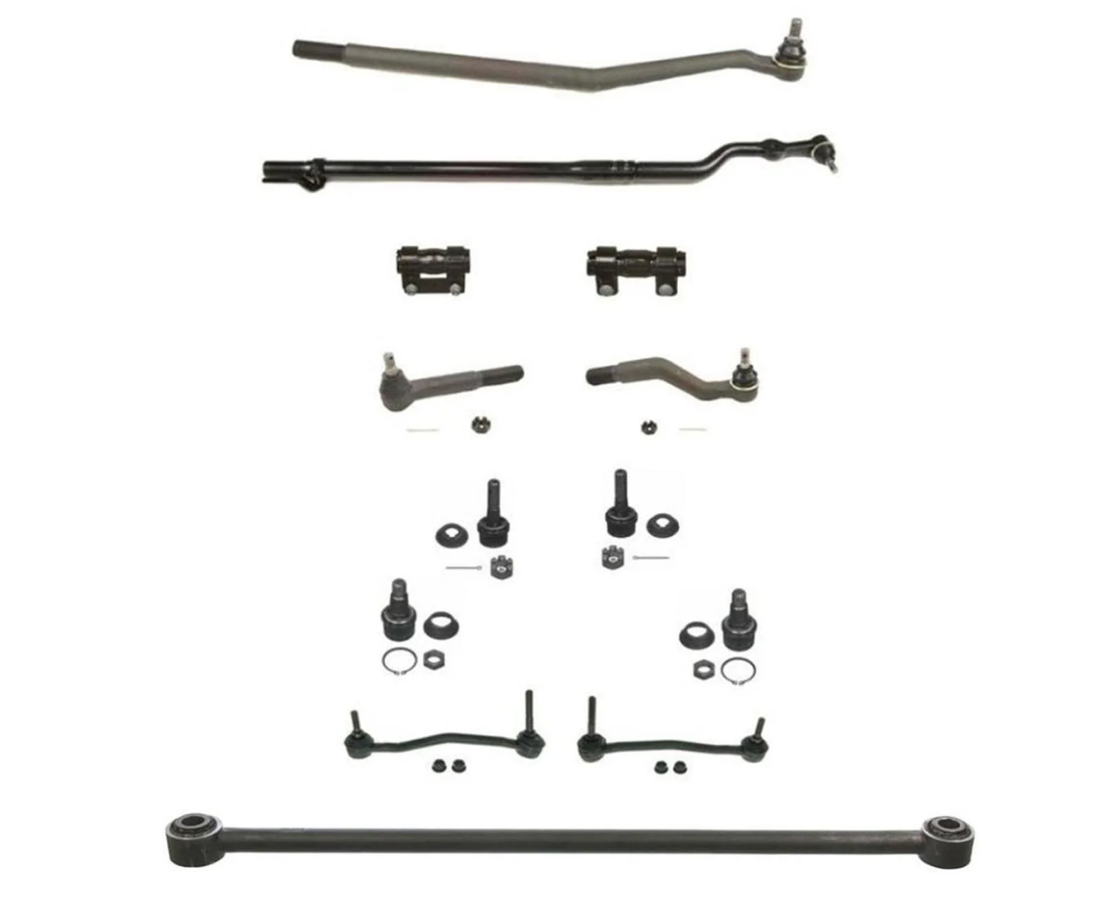 for Ford F250 F350 4x4 Super Duty Drag Link Tie Rod Sleeve Ball Joint Track Bar