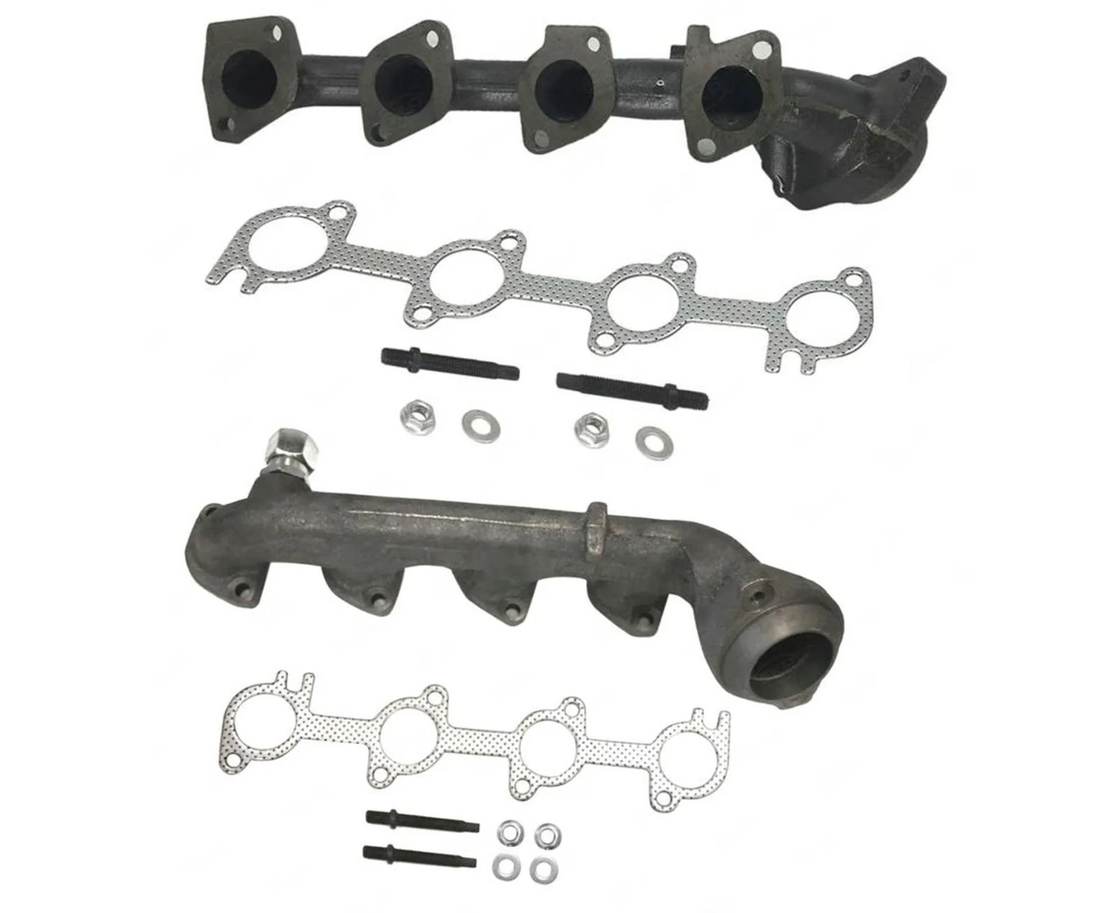 Exhaust Manifolds Left & Right W/ Gaskets For Ford F-250 2000 2003 2004 5.4L V8