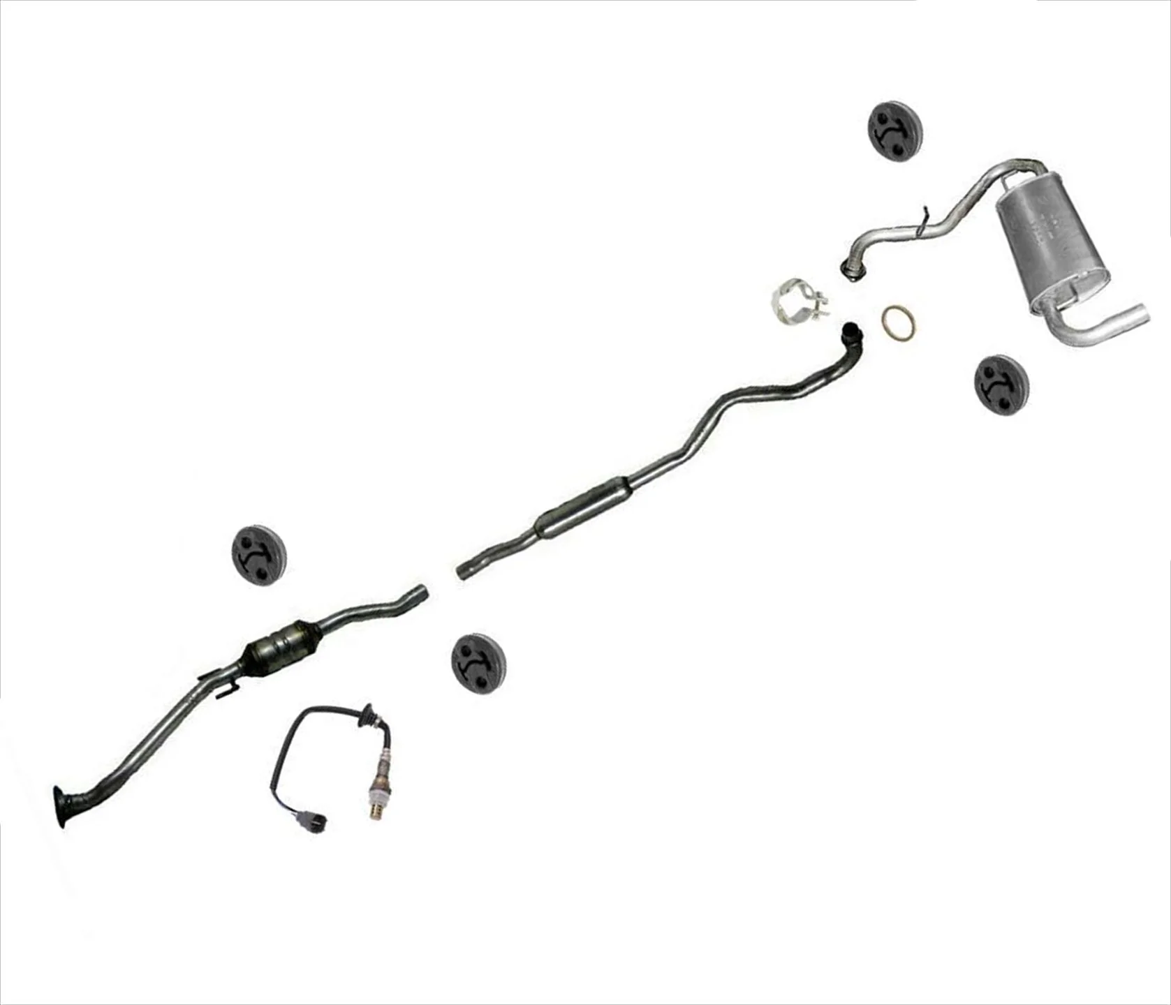 Exhaust System Catalytic Converter for Toyota Matrix All Wheel Drive 1.8L 04-06