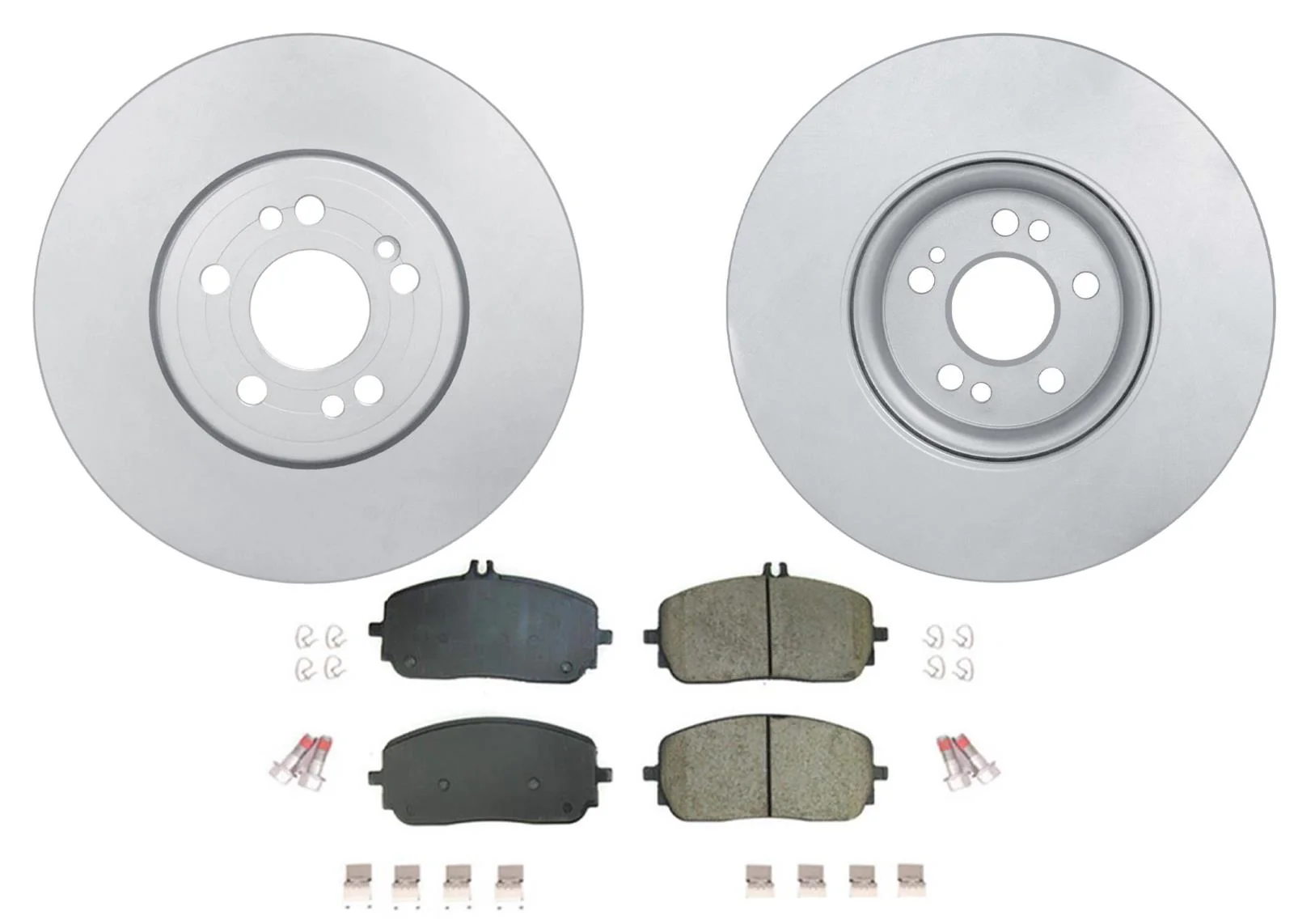 F Coated Disc Brake Rotors & EPS Pads For Base Model Mercedes Benz GLE350 20-23