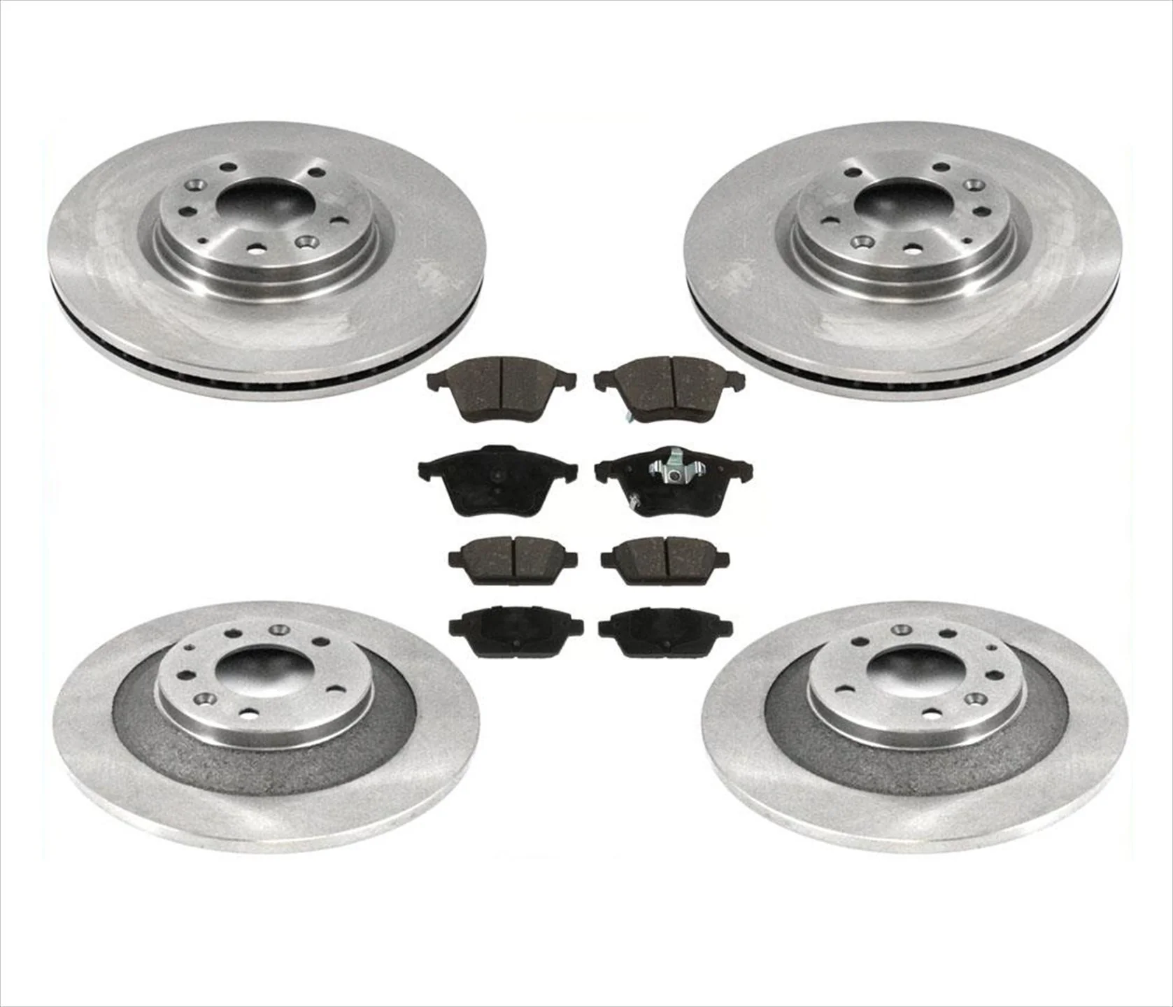 F & R Brake Rotors Brake Pads Special Price for Mazda Speed 6 2.3 Turbo 06-07