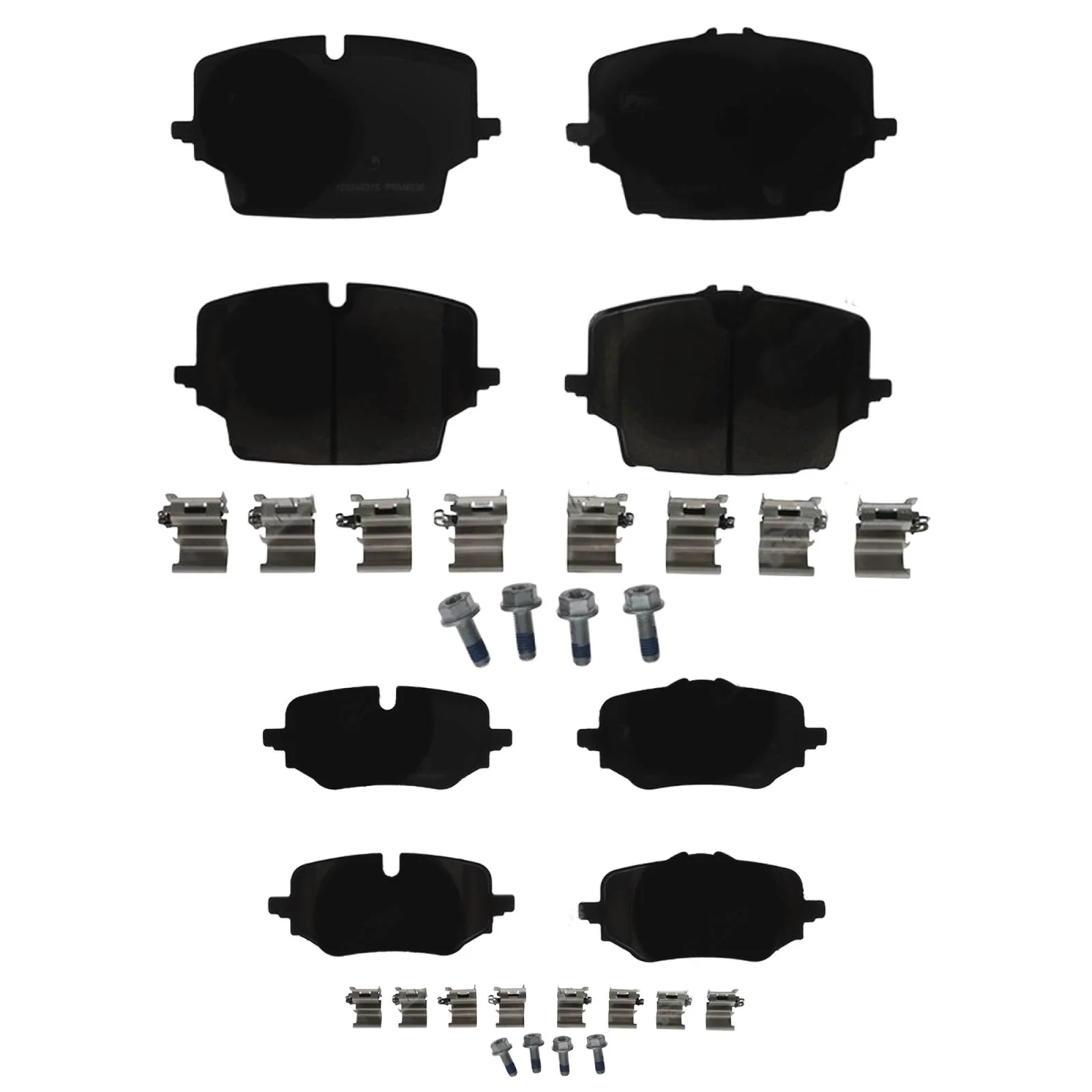 F&R Coated Disc Brake Rotors & EPS Brake Pads For BMW X1 xDrive 28i 2023-2025 - Image 3