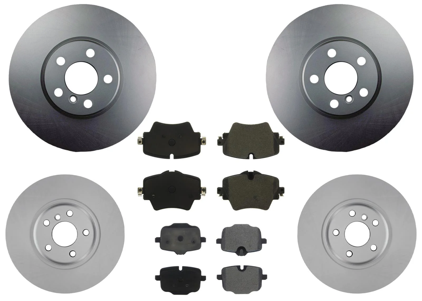 F&R Disc Brake Rotors Disc Brake Pads for BMW M Sport X3 2018-2022 348MM Rotor