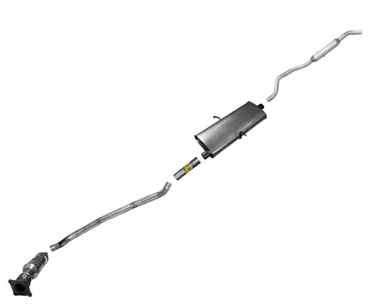 Exhaust System For Chrysler Town & Country 119 WB W/O Stow & Go 3.3L 2001-2007