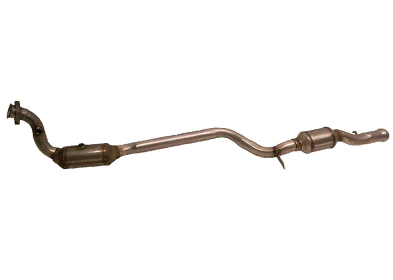 Fits 07-11 Mercedes Benz S550 4 Matic P/S Dual Catalytic Converter With Pipe