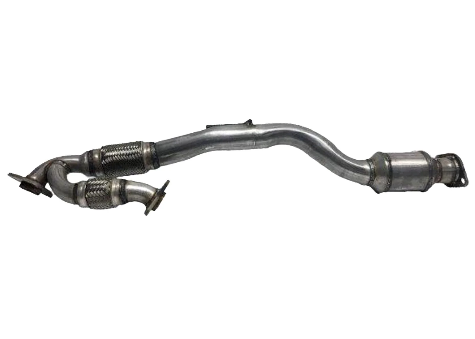 Catalytic Converter Underbody Engine Y Pipe W Flex For Nissan Murano 2009-2014 - Image 2