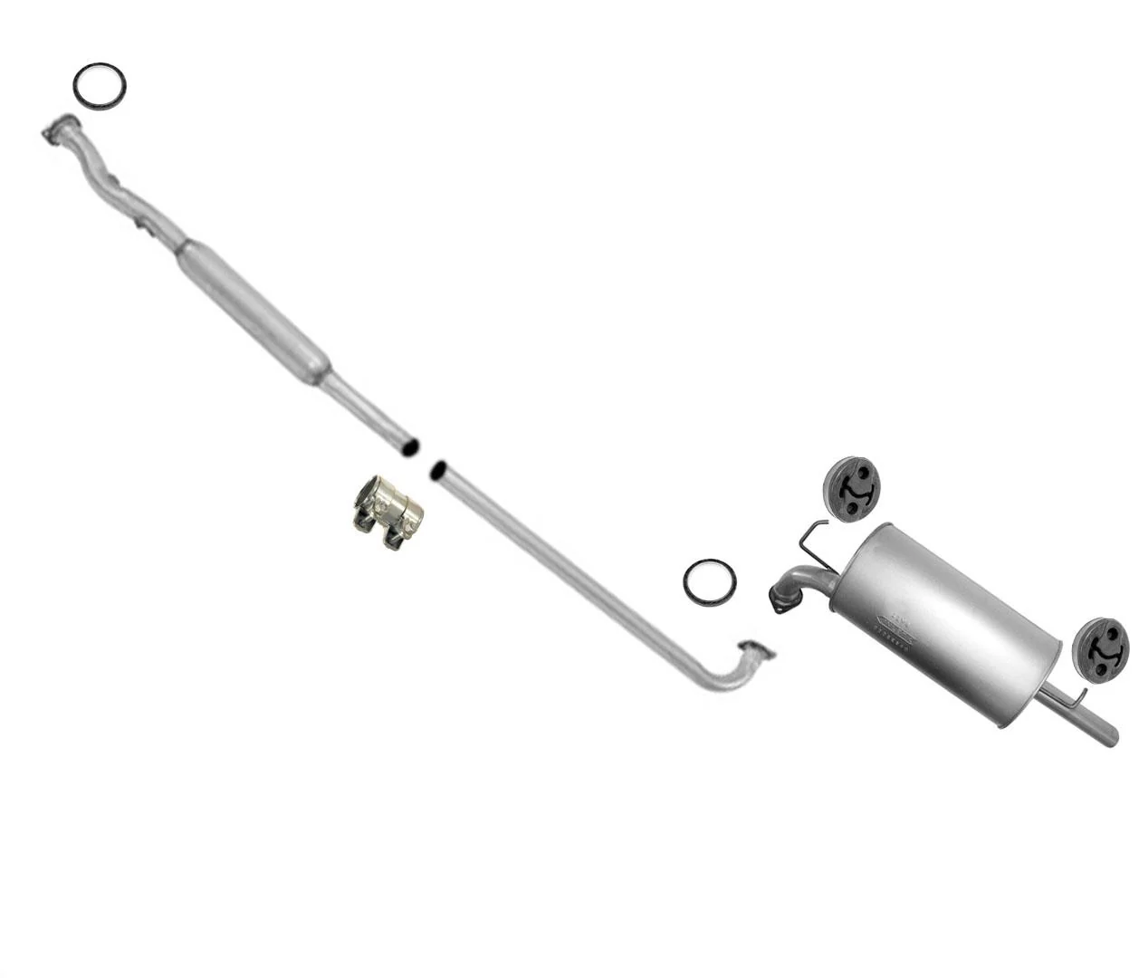 Resonator & Muffler Exhaust System For Toyota Avalon 3.0L 1997 1998 1999