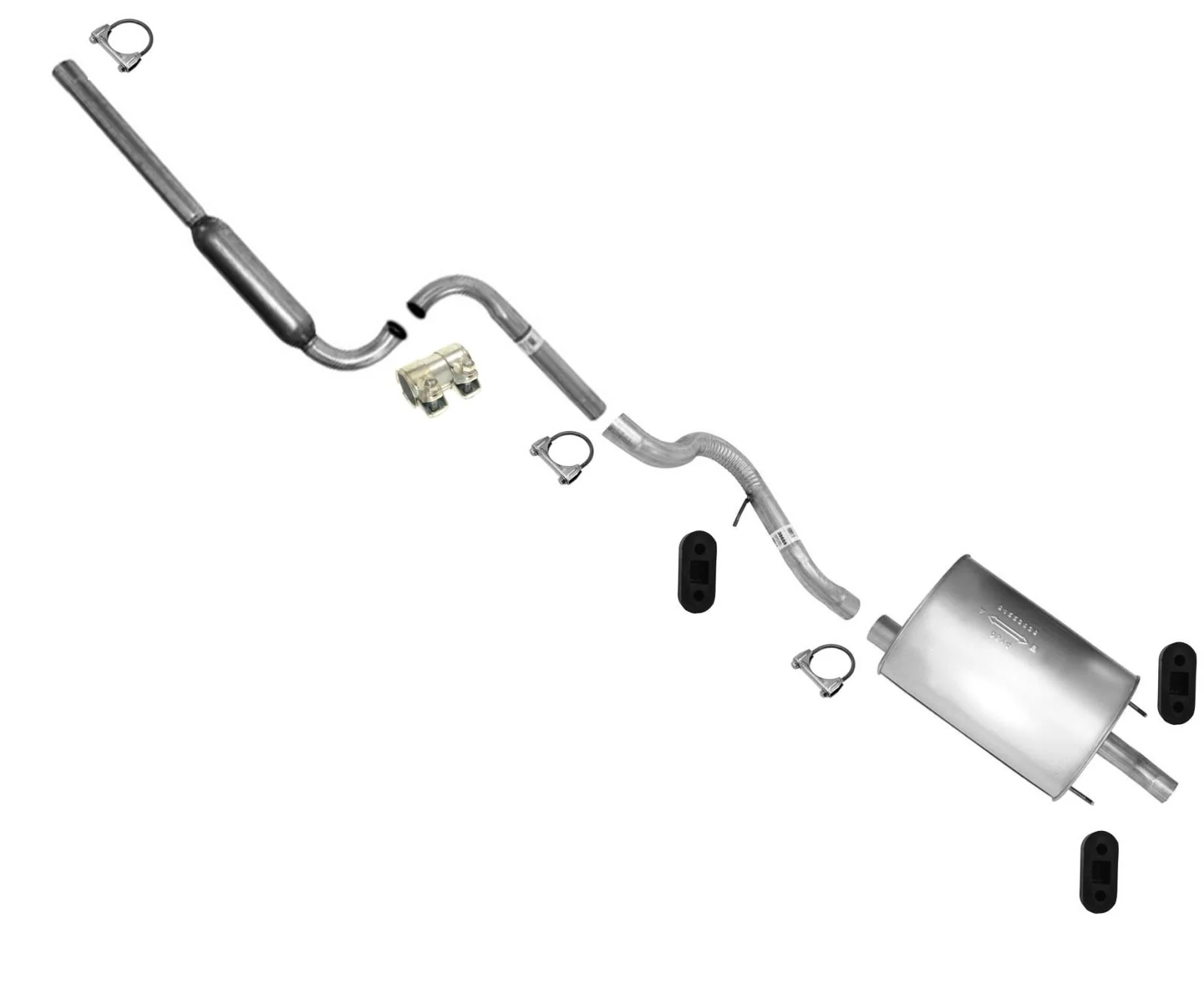 Muffler Exhaust Pipe System For Dodge Stratus 4 Door 2001 2002 2003 2004 05 2006
