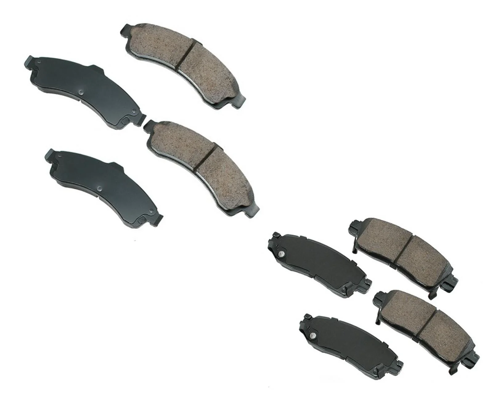 Front & Rear Ceramic Brake Pads For Chevrolet Trailblazer & EXT 2002 2003 2005 - Image 7