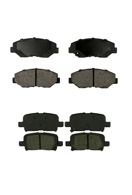 For 2003 2004 2005 2006 2007 2008 Honda Pilot Front & Rear Ceramic Brake Pads