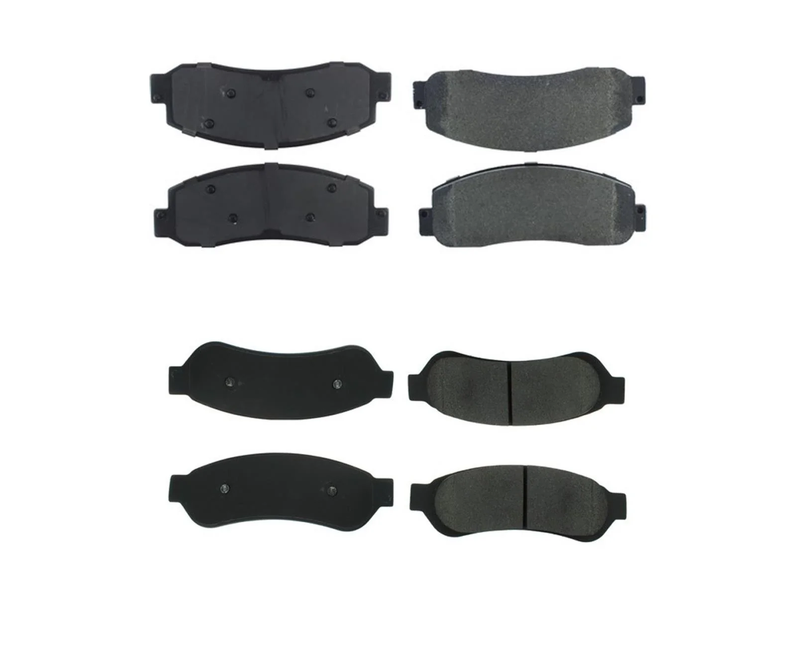 Fits 2005-2007 Ford F350 Super Duty Dual Rear Wheel Front and Rear Brake Pads