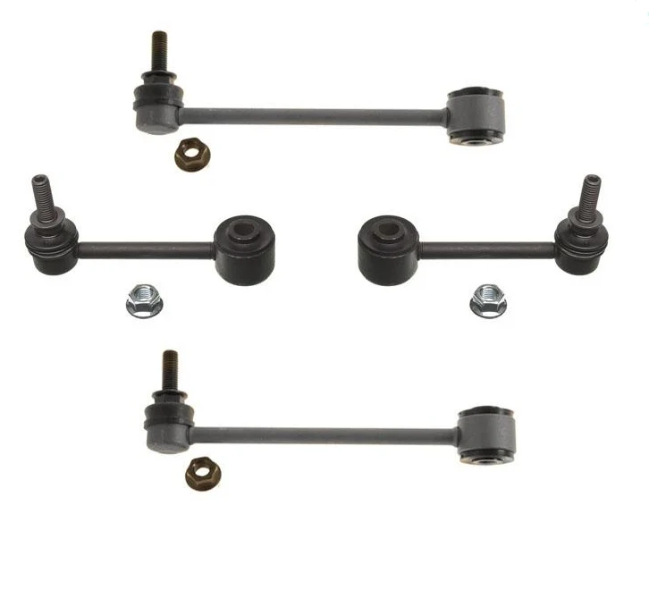 Fits 2007-2015 Jeep Wrangler JK Frt & Rear Stabilizer Sway Bar Link Kit, 4Pc