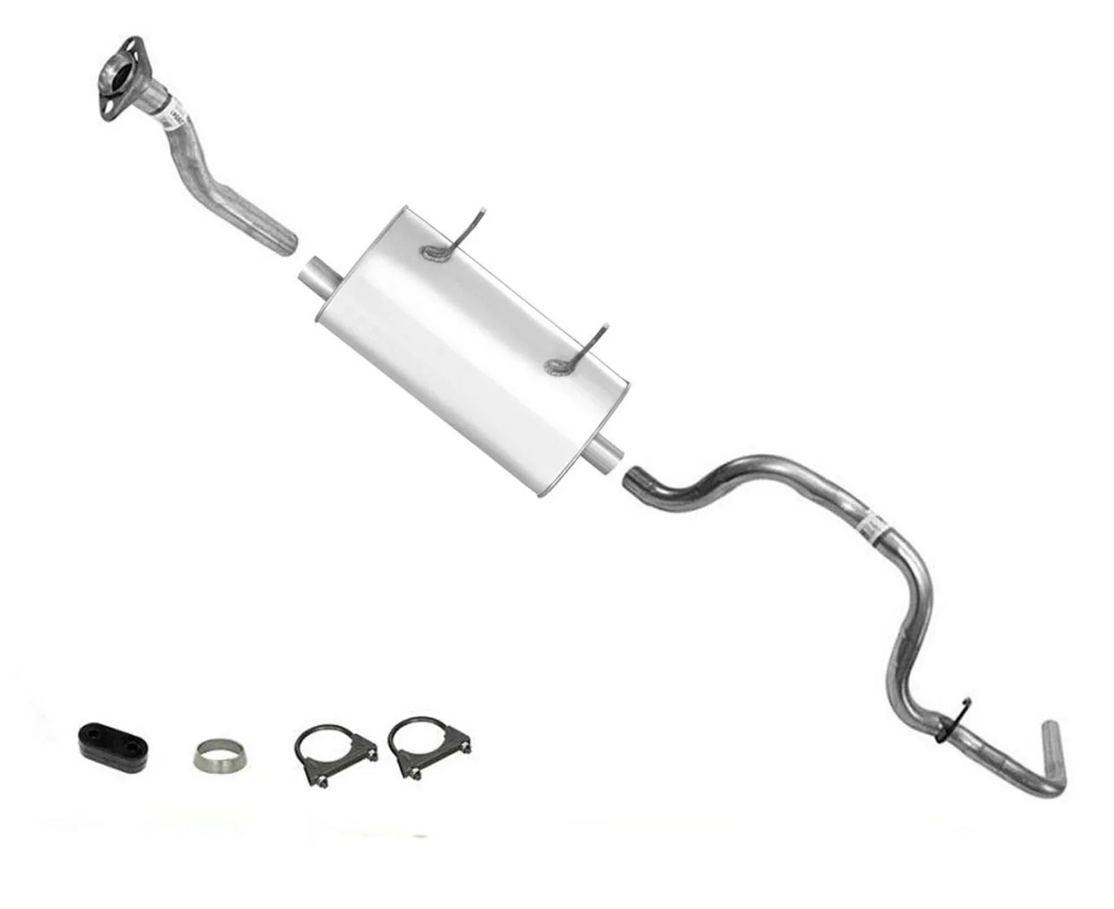 Muffler Exhaust For Ford Ranger 3.0L 4.0L 1998 1999 2000 W 112" Inch Wheel base