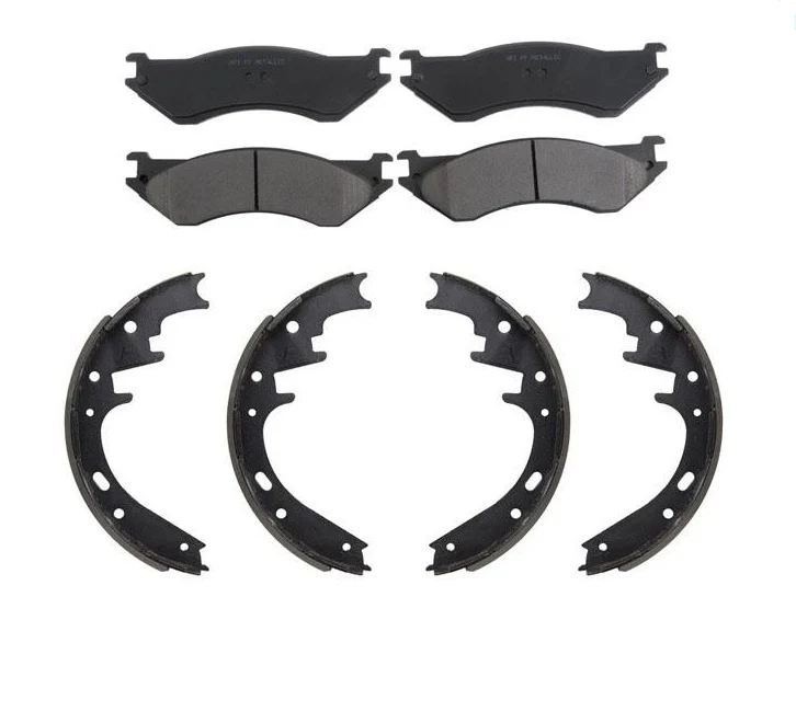 Fits For 00-01 Dodge Ram Pick Up 1500  Brake Pad & Brake Shoe Set 2pc