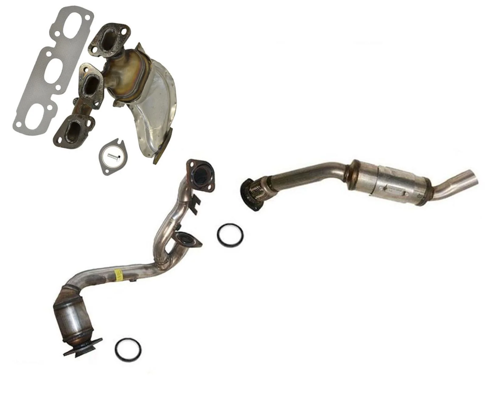 Front & Rear Catalytic Converters For Ford Taurus Vin S DOHC 24V 2000 2004 2005