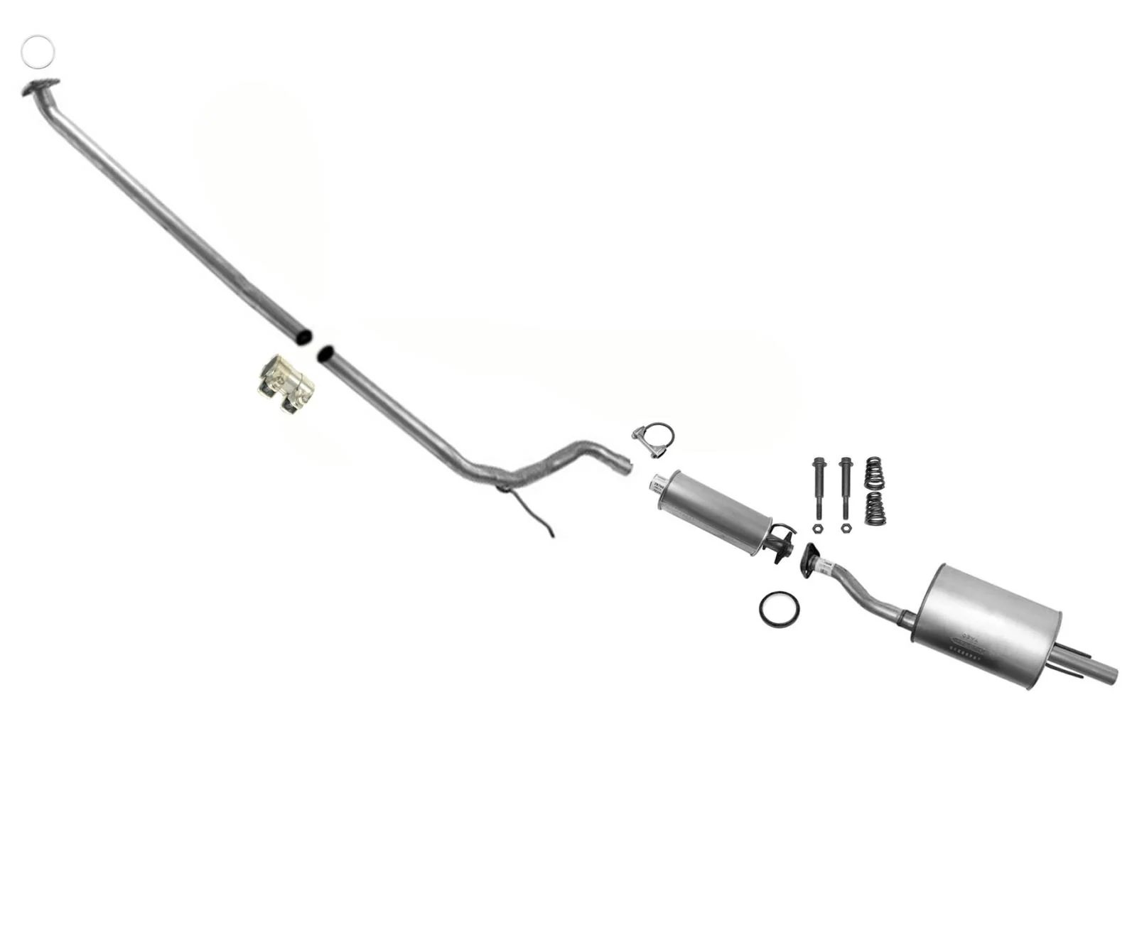 For 2006-2011 Civic 4Dr DX LX EX 1.8 Built US Canada Manual Tran Exhaust System