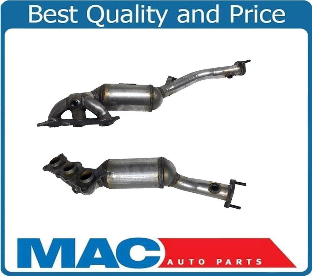 Fits For 07-10 X3 3.0L Frt & Rear (2) Manifold Catalytic Converter 17344 17345