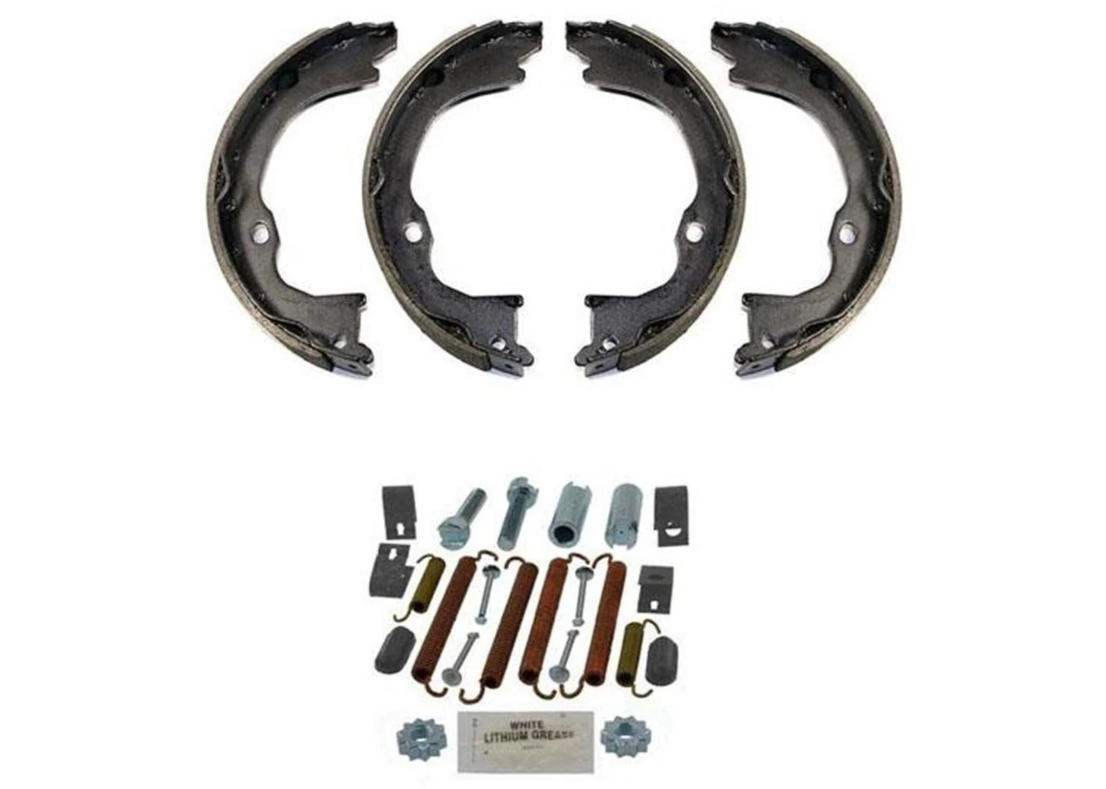 Emergency Parking Brake Shoes Spring Kit for Jeep Wrangler 2007 2020 2021 2024