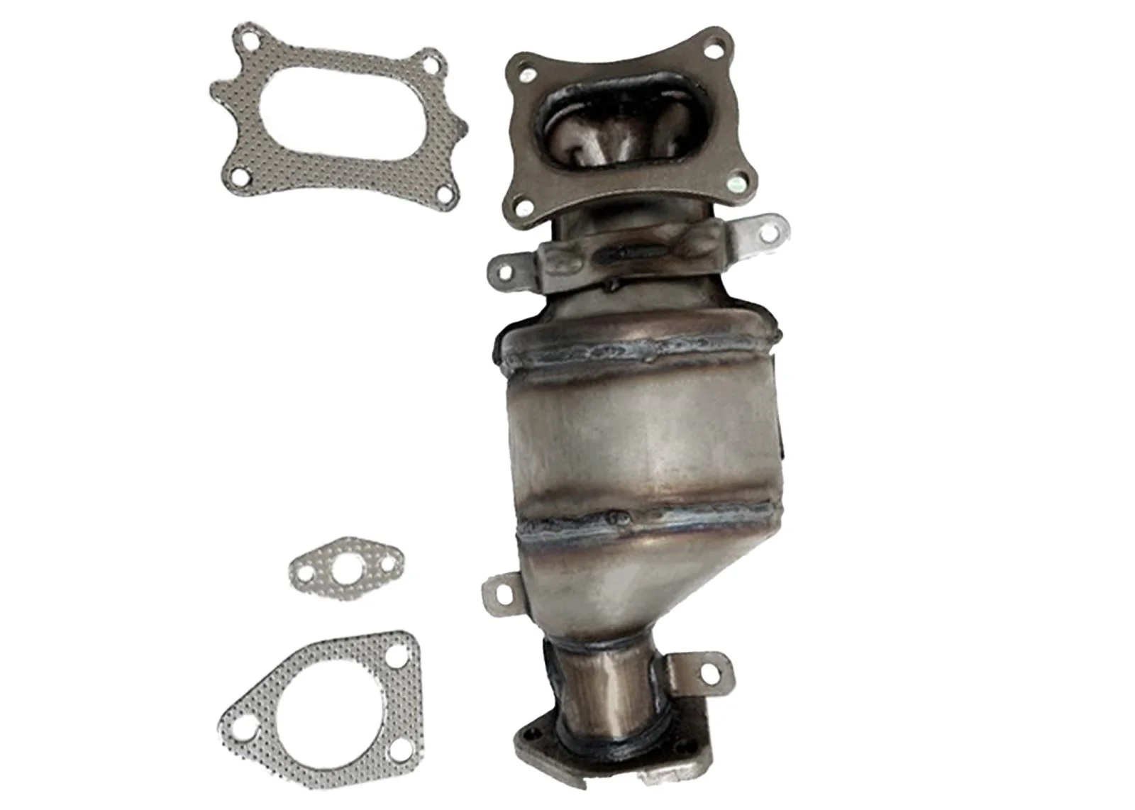 For 2009-2014 TL 08-15 Accord V6 Radiator Side Manifold Catalytic Converter